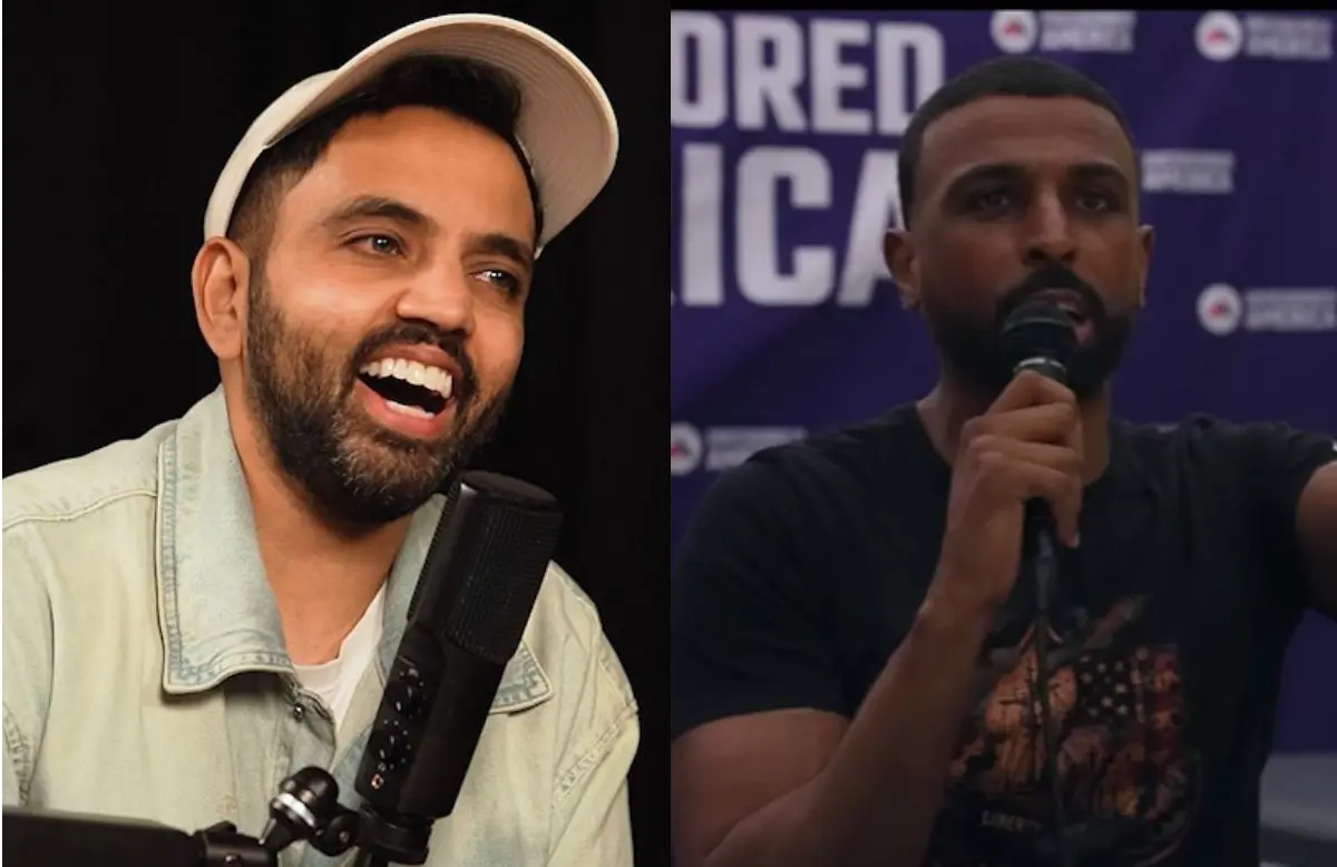 Akaash Singh and Myron Gaines (Photo: Instagram/@ akaashsingh and @ fedreacts)