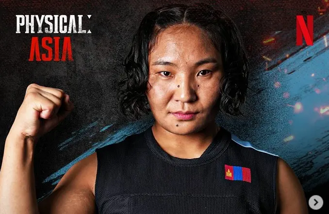 Adiyasuren Amarsaikhan from Team Mongolia (Image via Instagram/@amarsaikhan_adiyasuren)