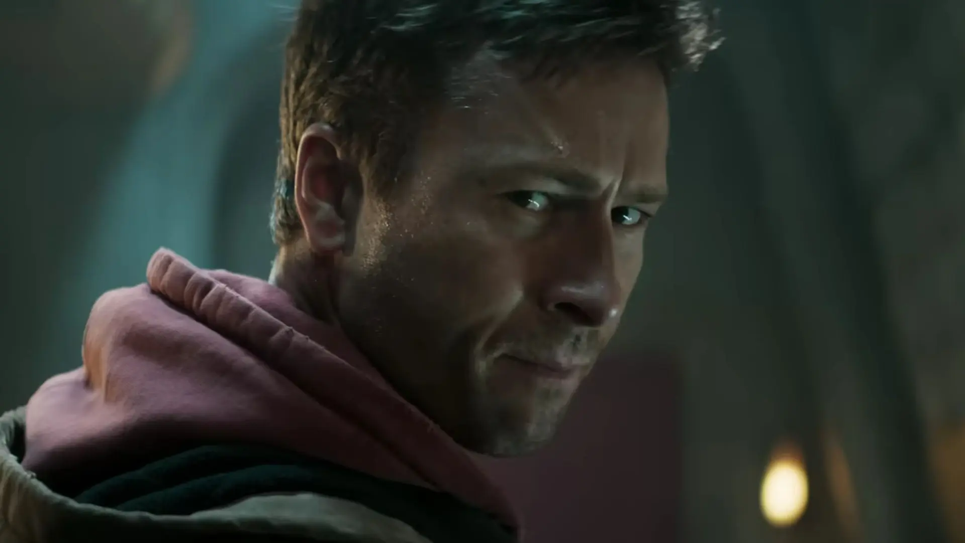 A still from The Running Man	(Image via YouTube/@paramountpictures)