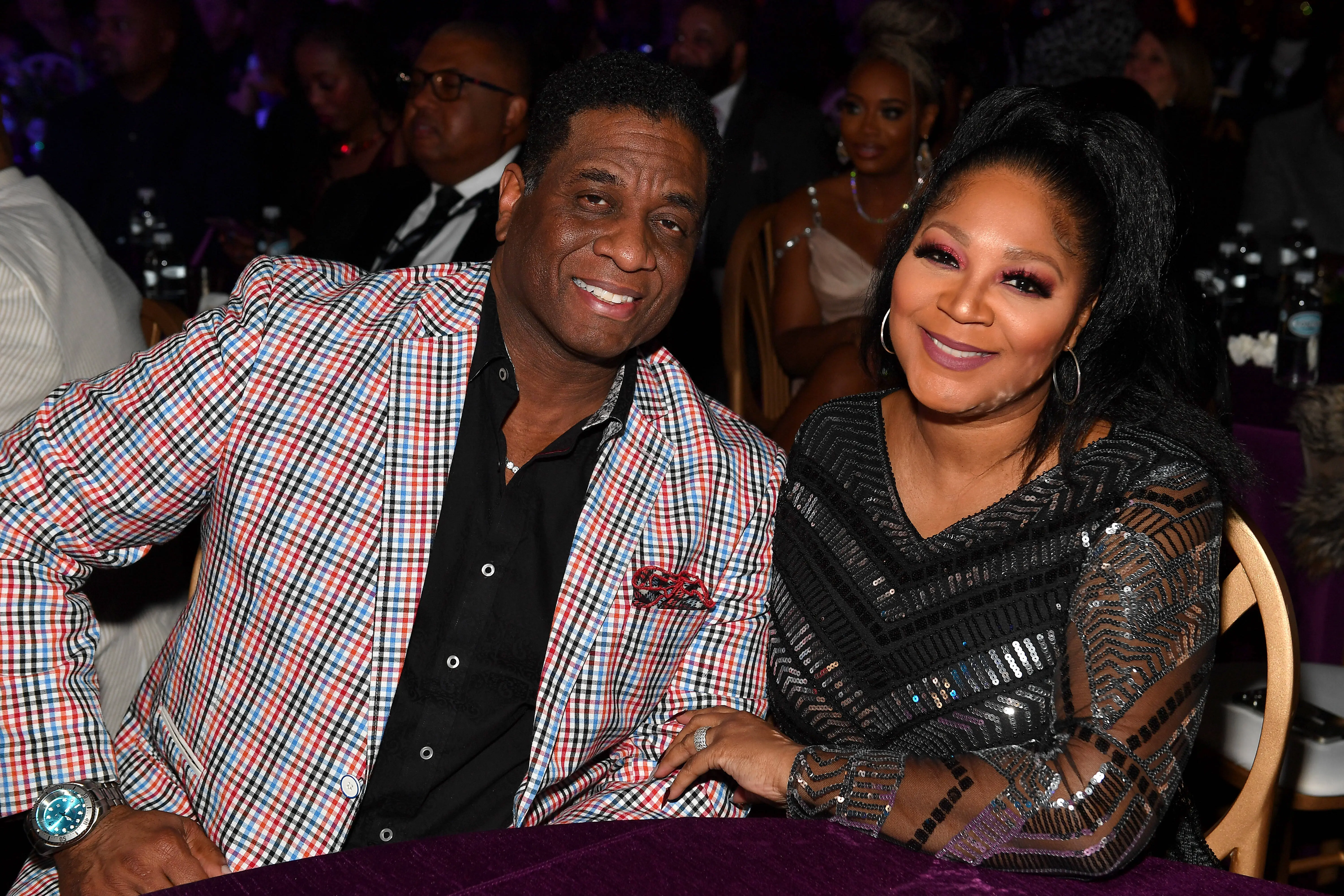The Braxtons star Trina Braxton and husband Von Scales (Image via Getty)