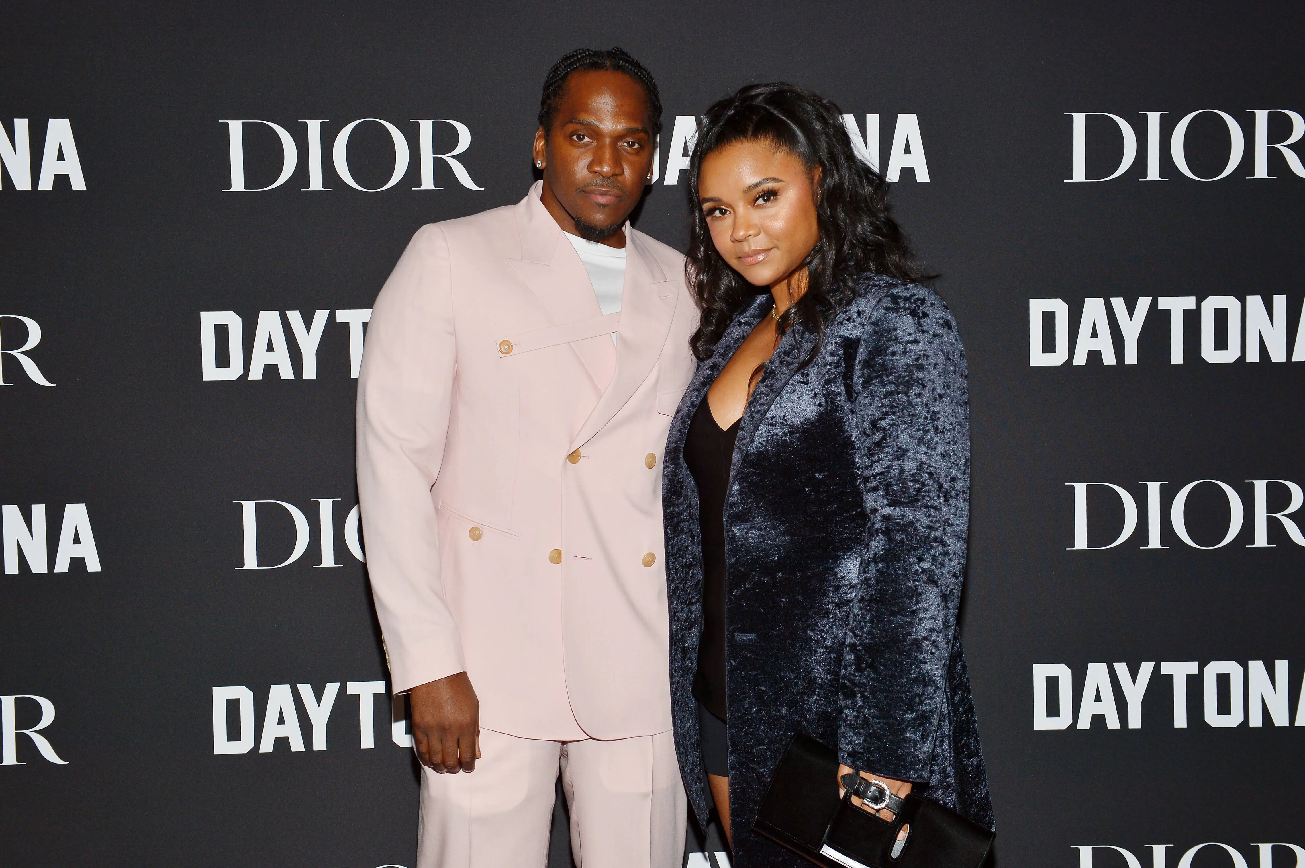 Pusha T and his wife Virginia Williams are expecting their second child together. (Image by Donato Sardella/Getty Images for Dior)