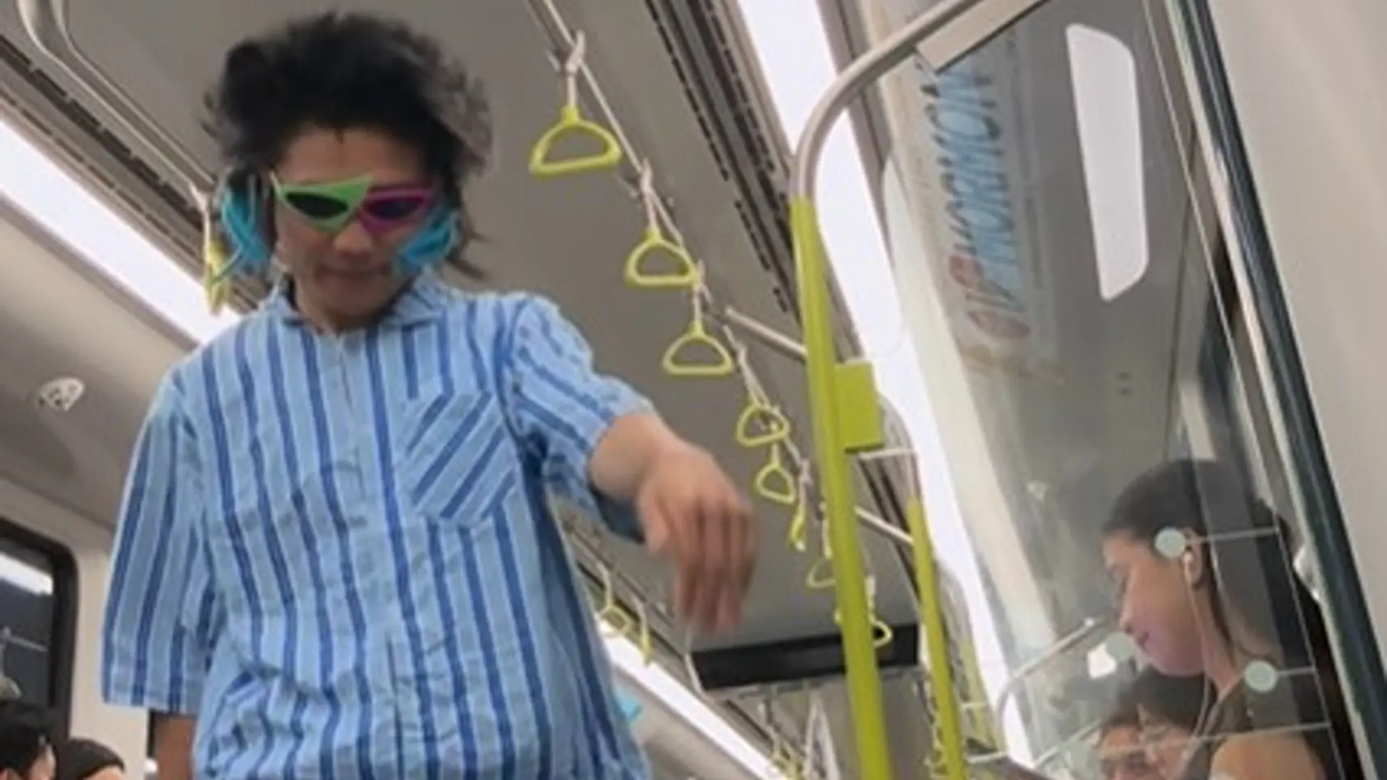 Johnson Nguyen aka “Pyjama Man,” charged for attacking Ariana Grande. Image via Instagram/@pyjamamann