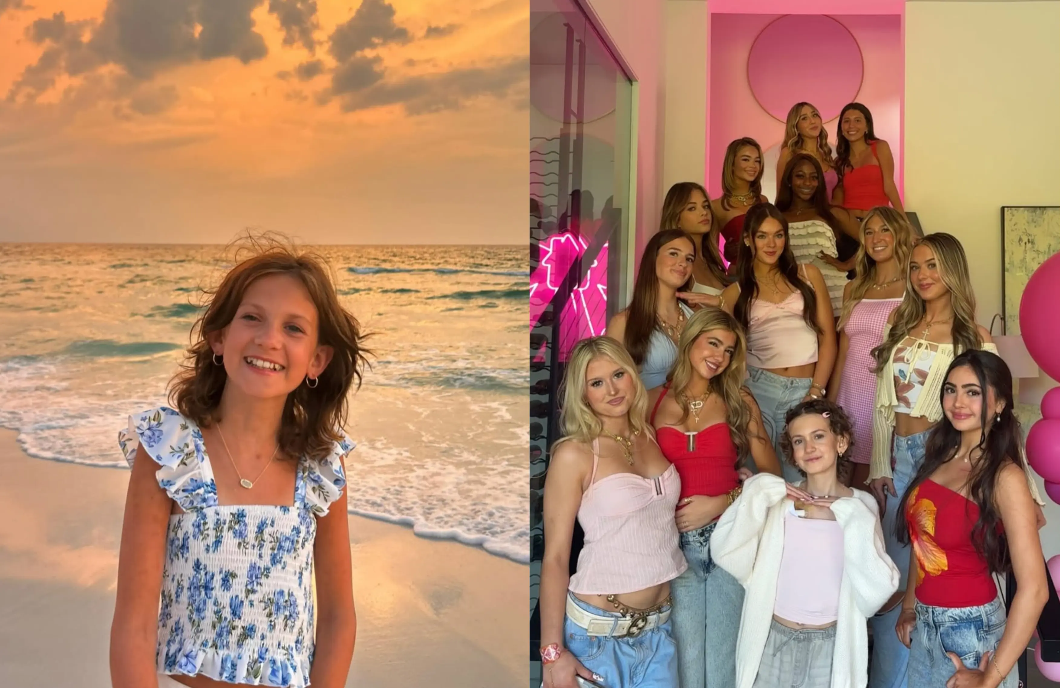 Former Glow House member Samara Boulter calls out the group months after Zuza Beine death. (Image via Instagram/@zuzas_way_to_healing, @realglowhouse)