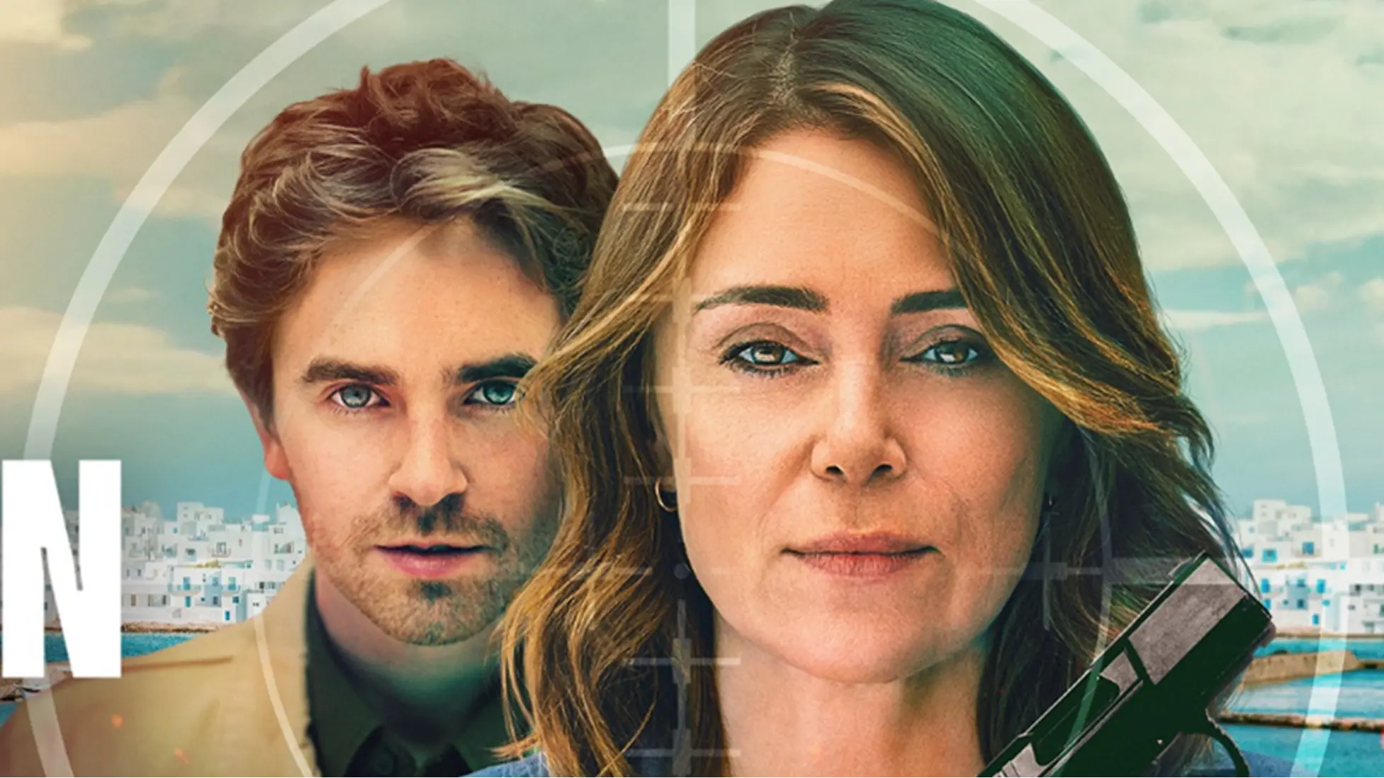 Freddie Highmore and Keeley Hawes as Edward and Julie in The Assassin Season 1(Image via AMC Networks) 