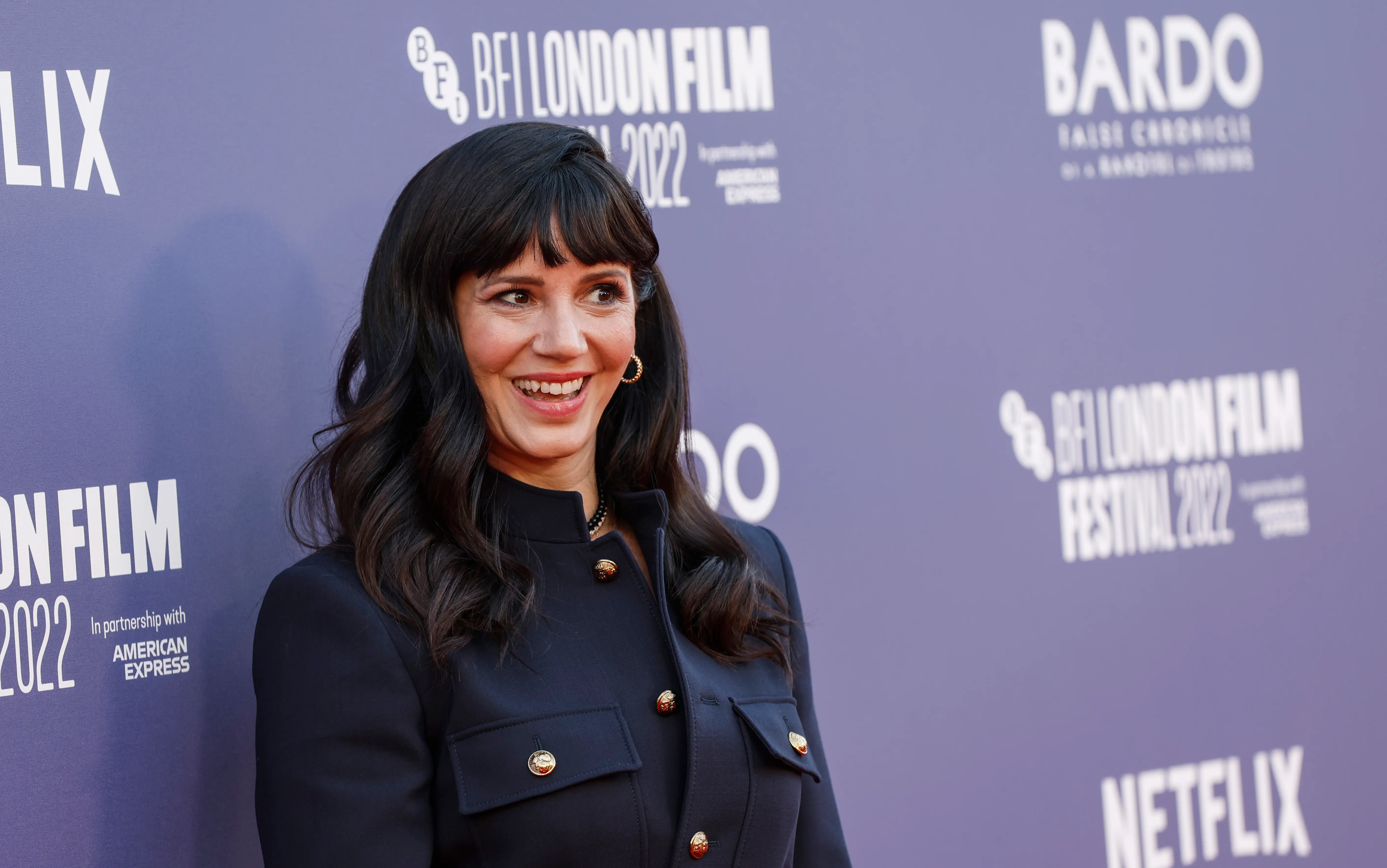 Actress Griselda Siciliani who plays Vicky on the show. (Photo by John Phillips/Getty Images for BFI)