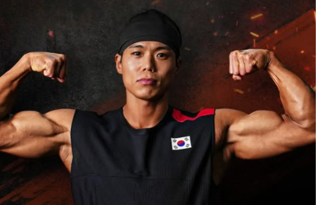 Amotti from Physical: Asia Team South Korea (Image via Instagram/@amottivation)