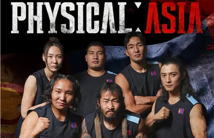 Team Mongolia on Physical: Asia (Image via Instagram/@ochir_ub)