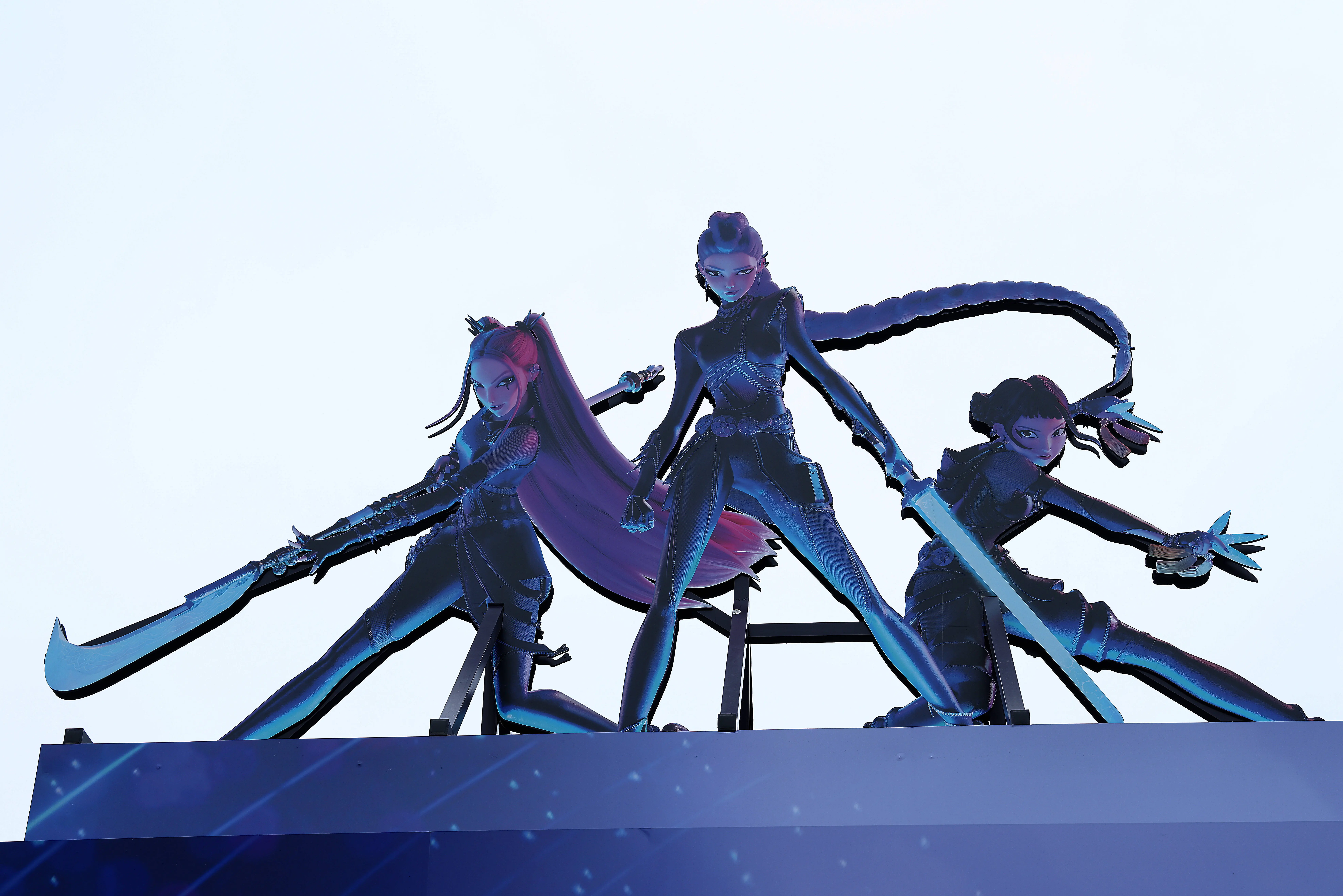 KPop Demon Hunters was released in Netflix this year (Image via Getty)