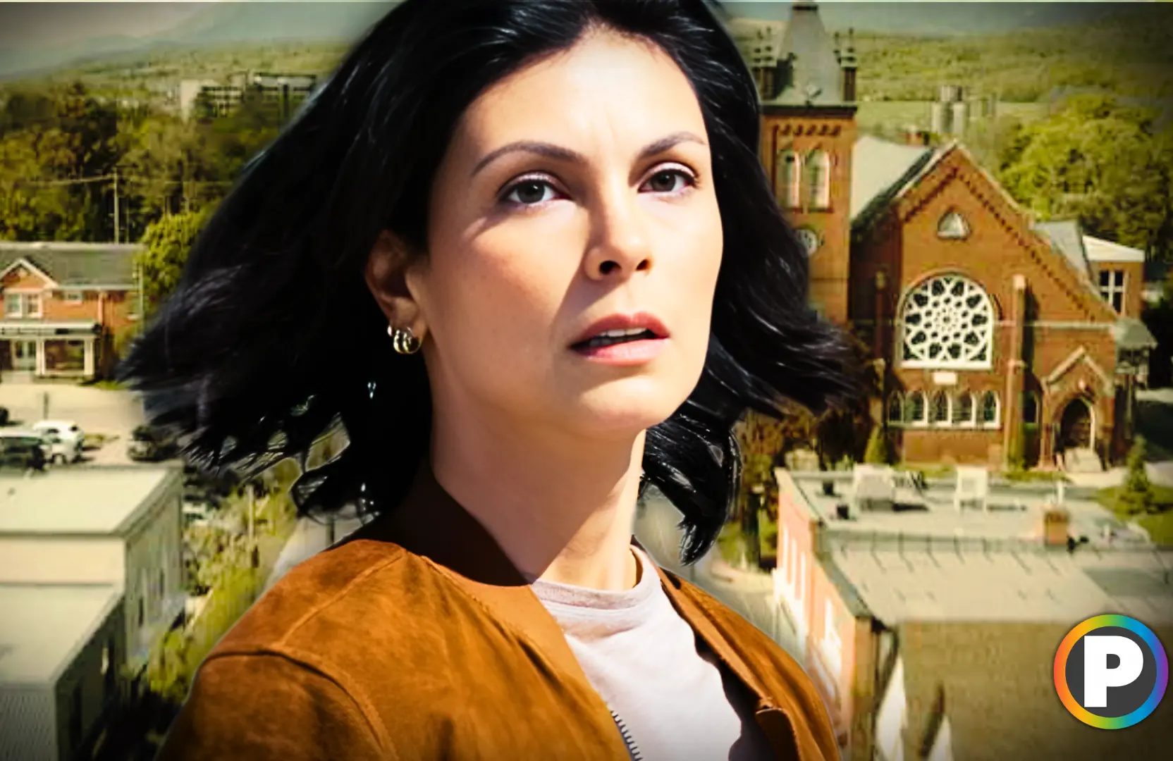 Morena Baccarin as Mickey Fox on Sheriff Country [Custom cover edited by Primetimer. Original Images © CBS]