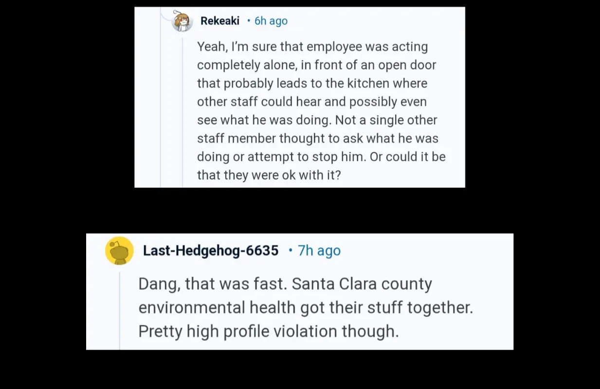 Netizens react (Image via Reddit/r/bayarea)