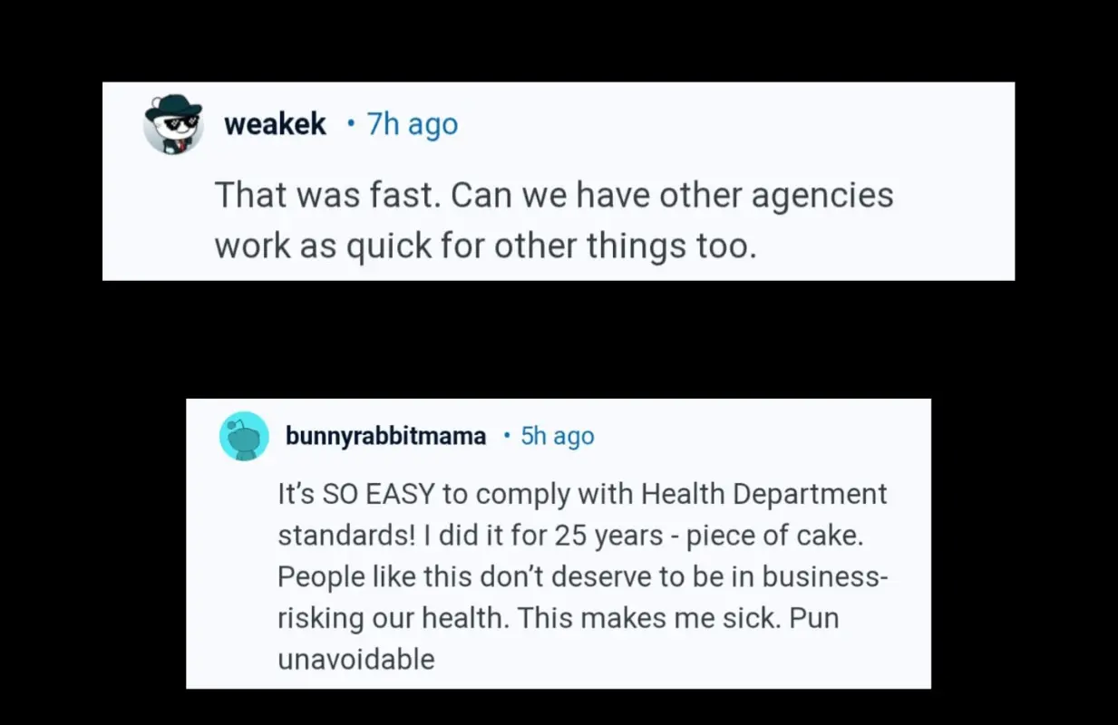 Netizens react (Image via Reddit/r/bayarea)