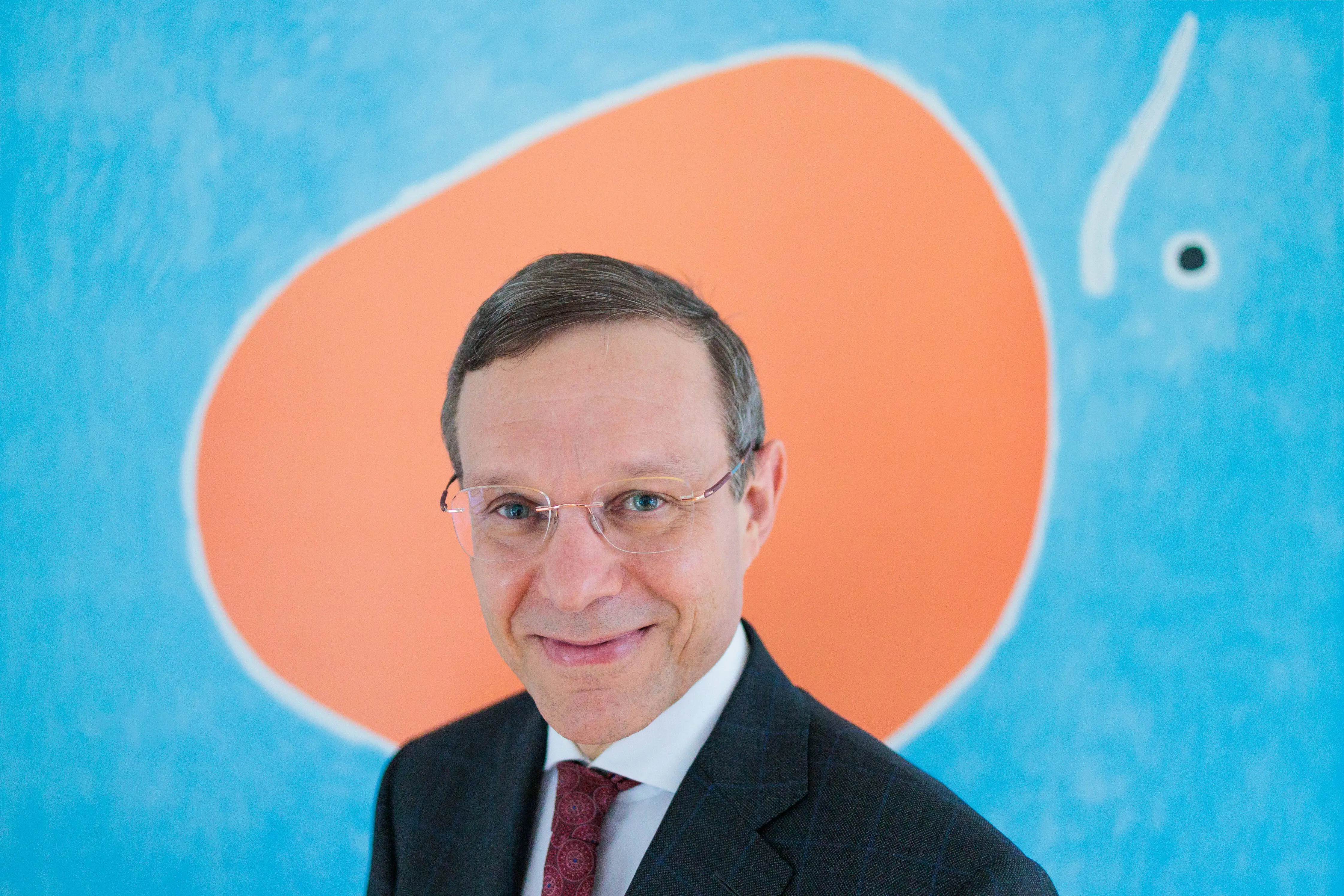 LEXINGTON, MA, USA - AUGUST 8: Abraham 'Avi' Loeb, a Harvard University astrophysicist who spent two weeks scouring the bottom of the Pacific Ocean for fragments of a meteorite that fell off the coast of Papua New Guinea in 2014, poses for a photo during exclusive interview at his home in Lexington, Massachusetts, United States on August 8, 2023. Abraham 'Avi' Loeb claims that the meteorite fragments recovered from the ocean floor could belong to a spacecraft. (Photo by Anibal Martel/Anadolu Agency via Getty Images)