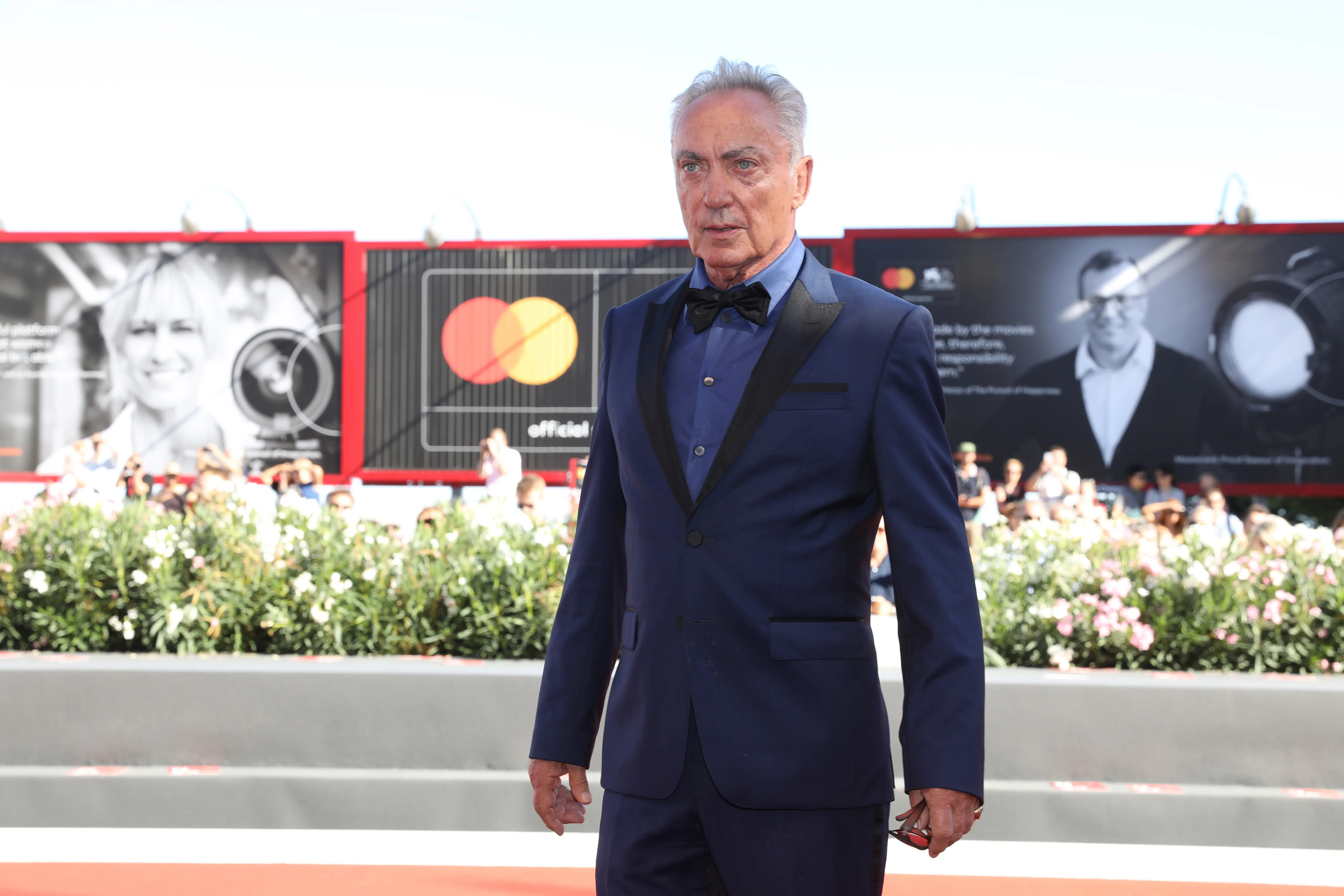 Udo Kier, the German-born actor known for a five-decade career in international cinema, died on Sunday at the age of 81. (Photo by Tristan Fewings/Getty Images)