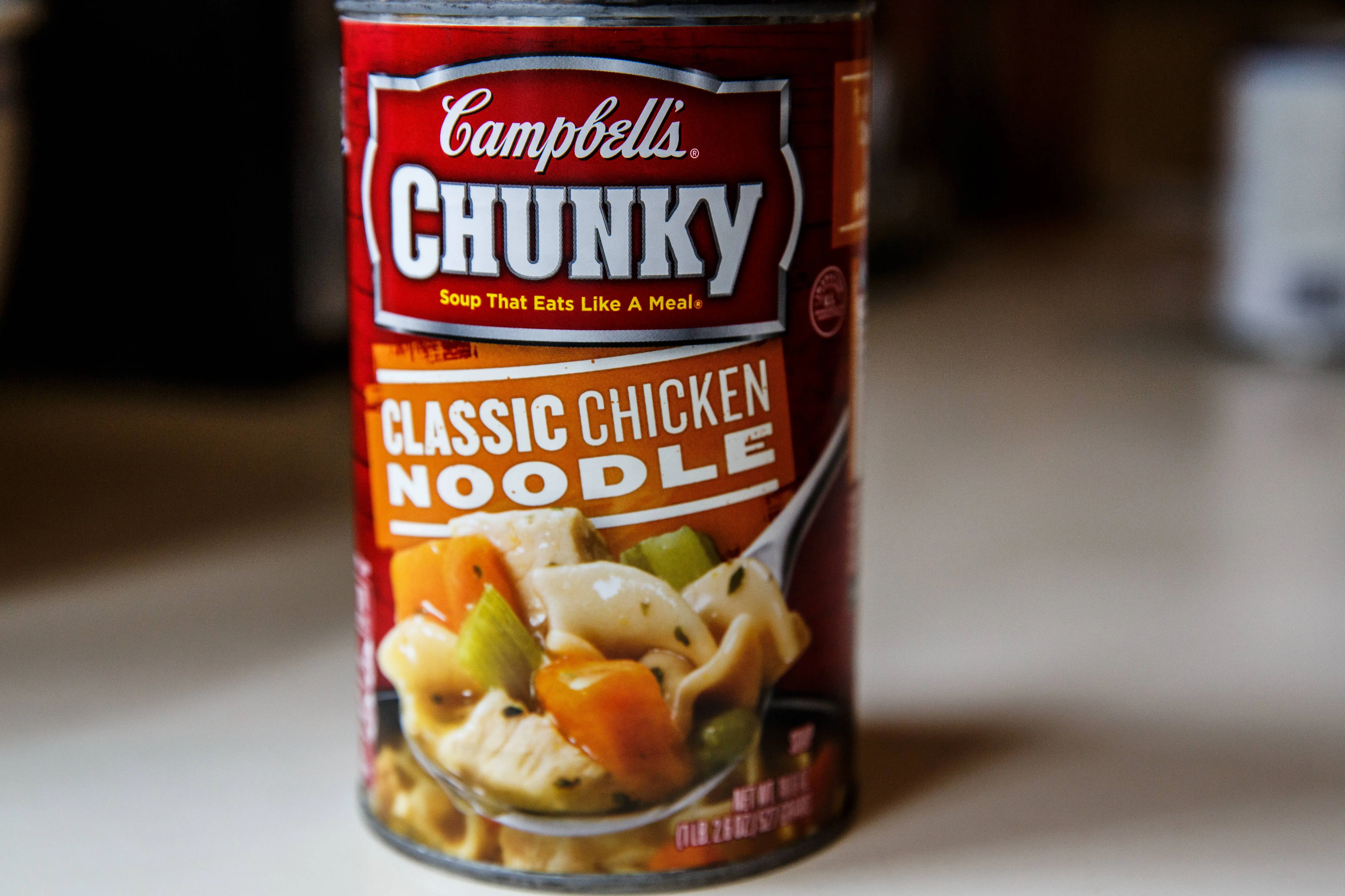 Campbell's Chunky Classic Chicken Noodle Soup. (Image via Getty Images)