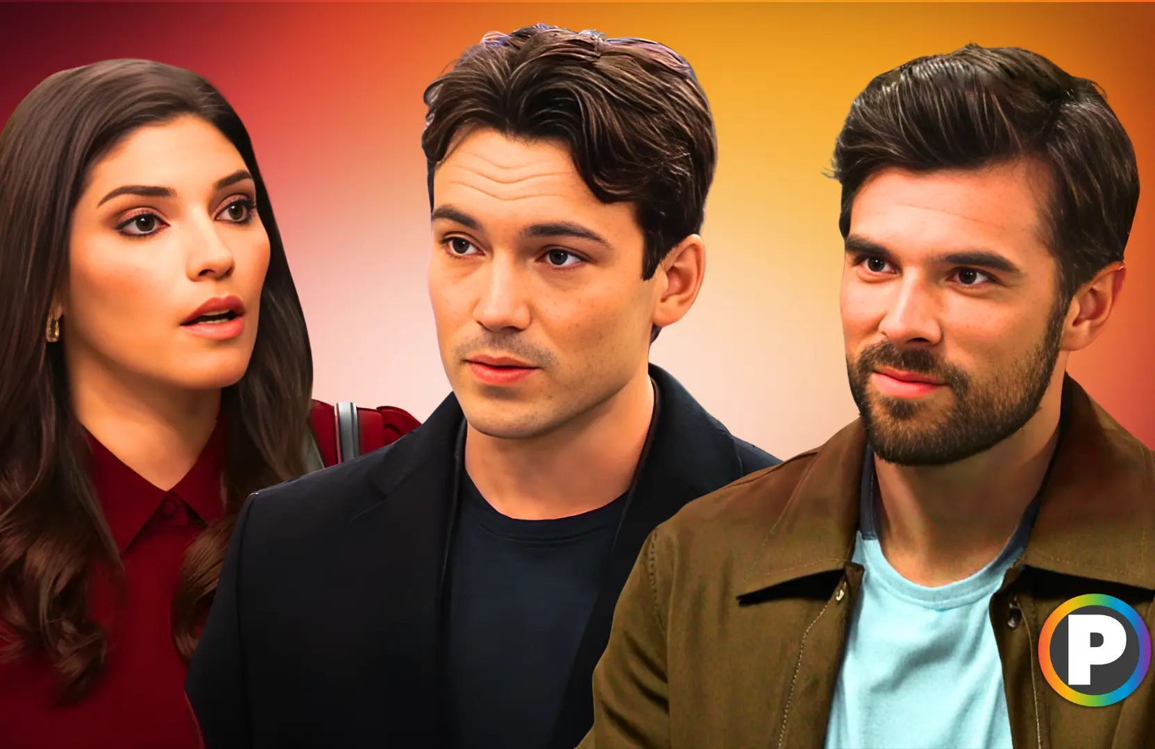 Brook Lynn, Michael and Chase from General Hospital [Custom cover edited by Primetimer. Original Images © ABC]