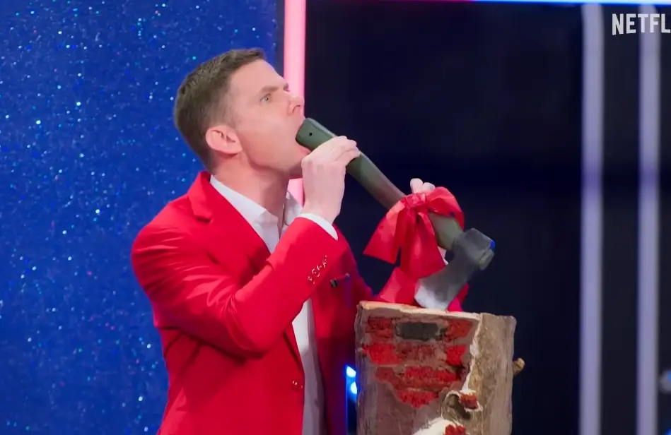 Mikey Day from Is it Cake? Holiday Season 2 (Image via Youtube/Netflix)