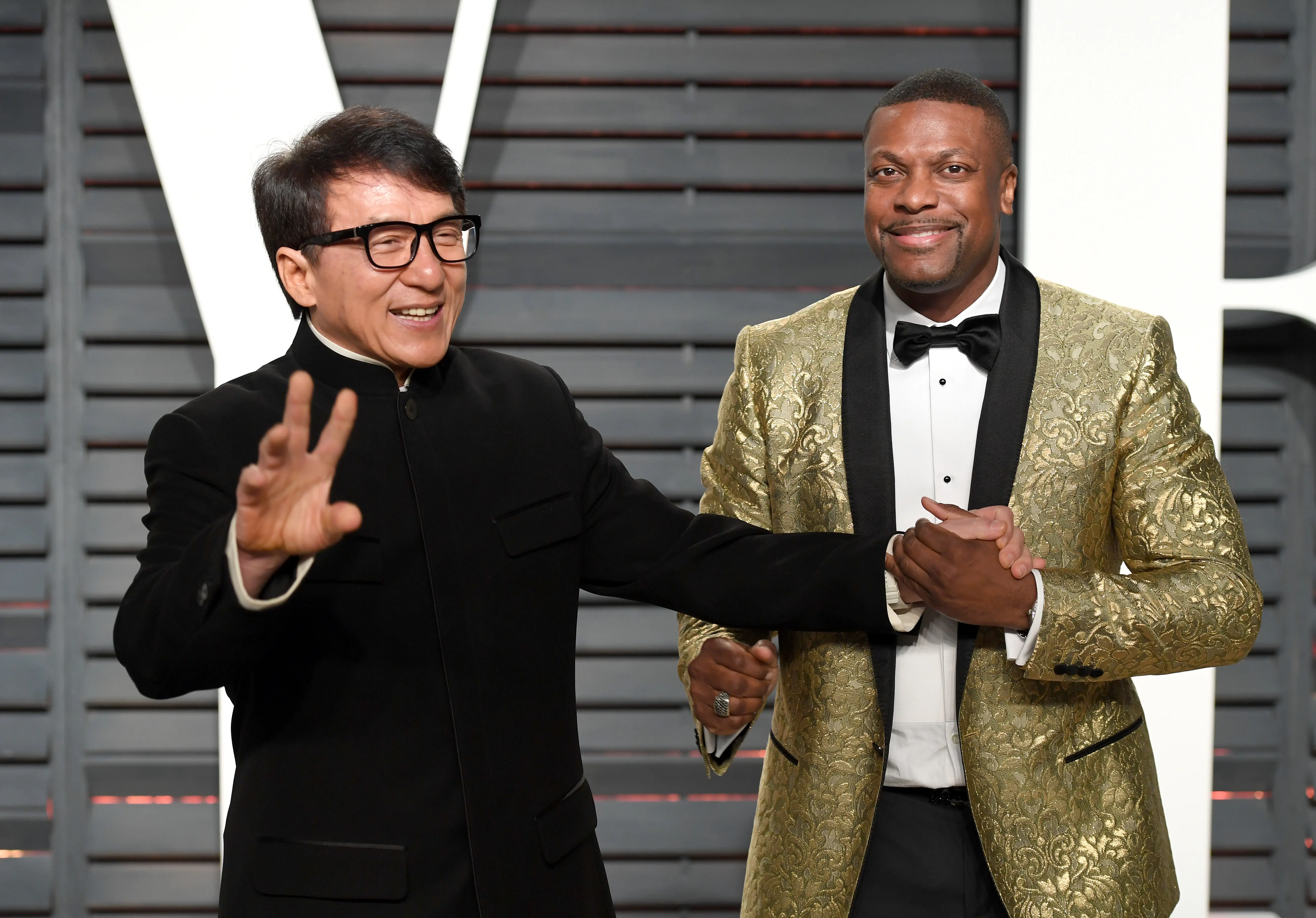 Jackie Chan and Chris Tucker (Image via Getty)