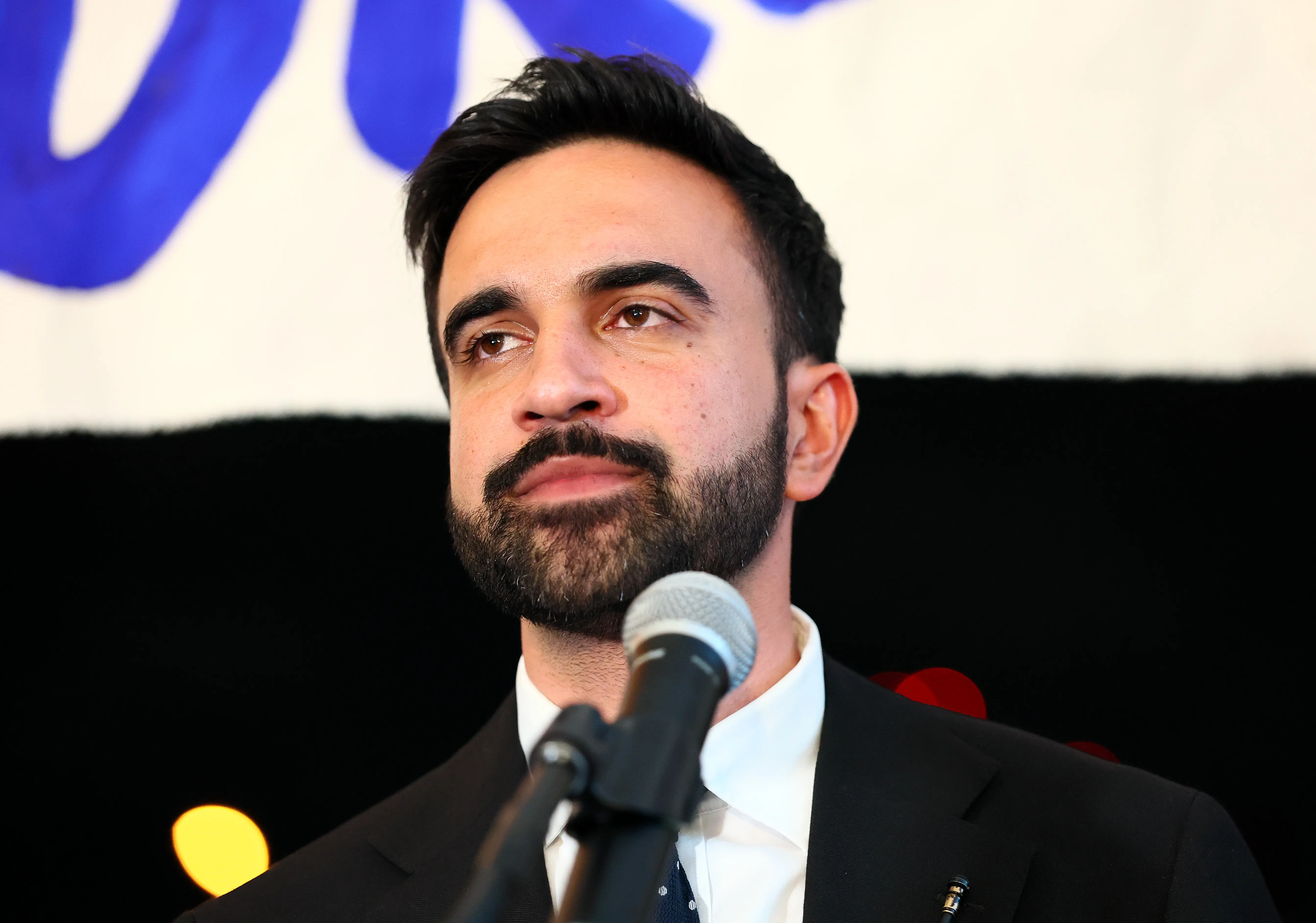 Zohran Mamdani has not responded to the words said by Josh Johnson (Image via Getty)