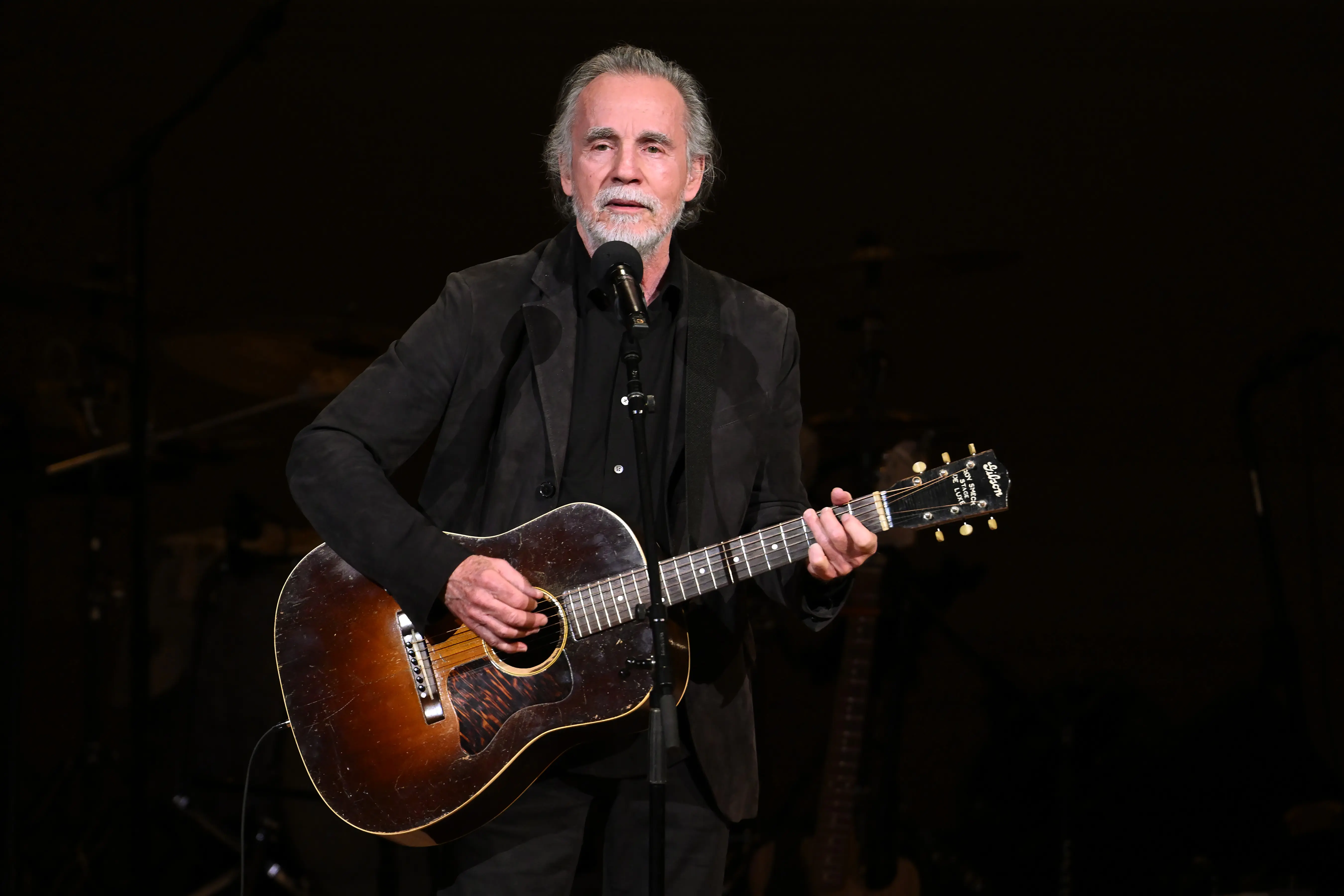 NEW YORK, NEW YORK - MARCH 03: Jackson Browne performs onstage during the 38th Annual Tibet House US Benefit Concert at Carnegie Hall on March 03, 2025 in New York City. (Photo by Noam Galai/Getty Images Tibet House US)