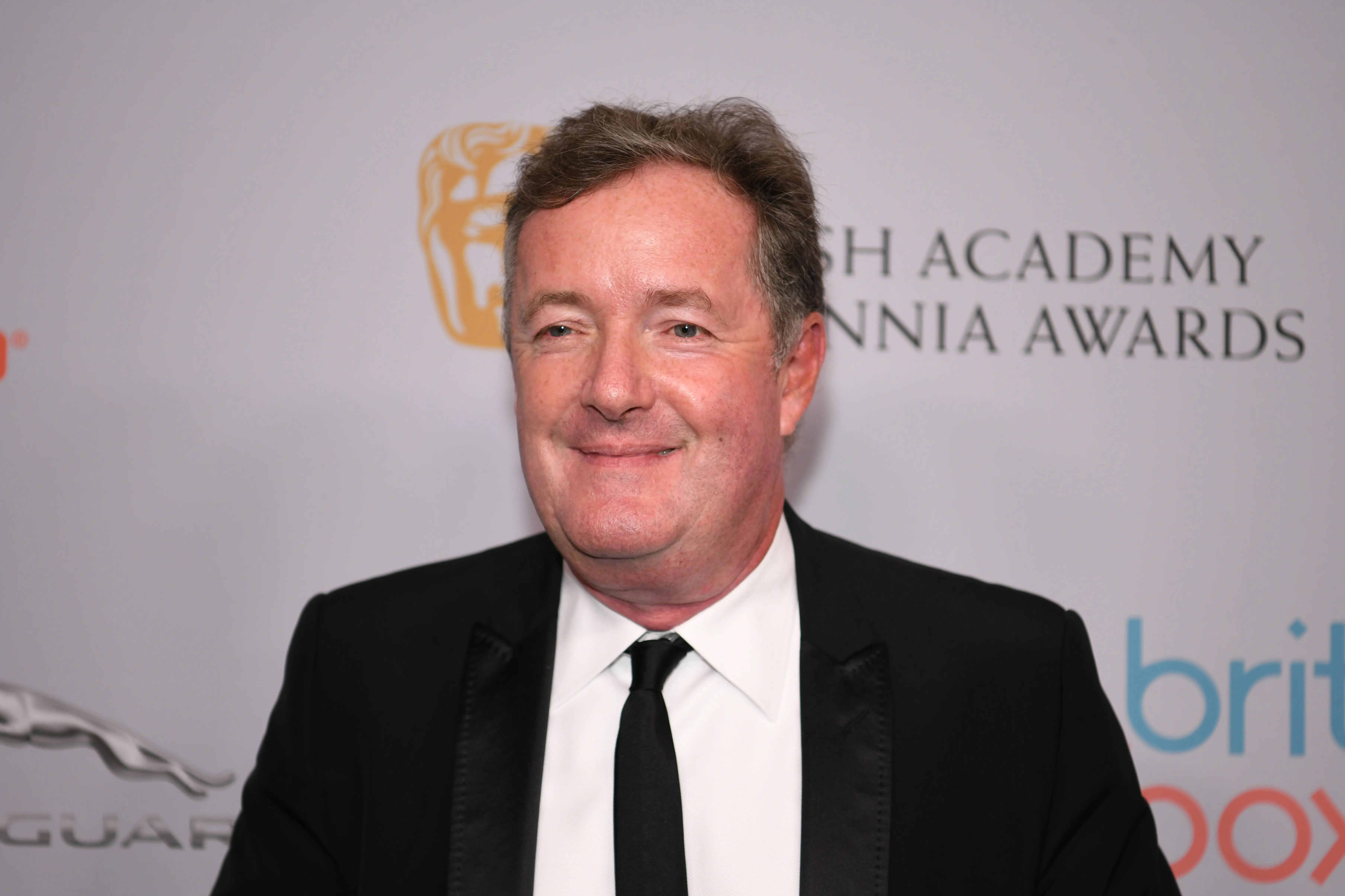 Piers Morgan attends the 2019 British Academy Britannia Awards presented by American Airlines and Jaguar Land Rover at The Beverly Hilton Hotel on October 25, 2019 in Beverly Hills, California. (Photo by Morgan Lieberman/WireImage)