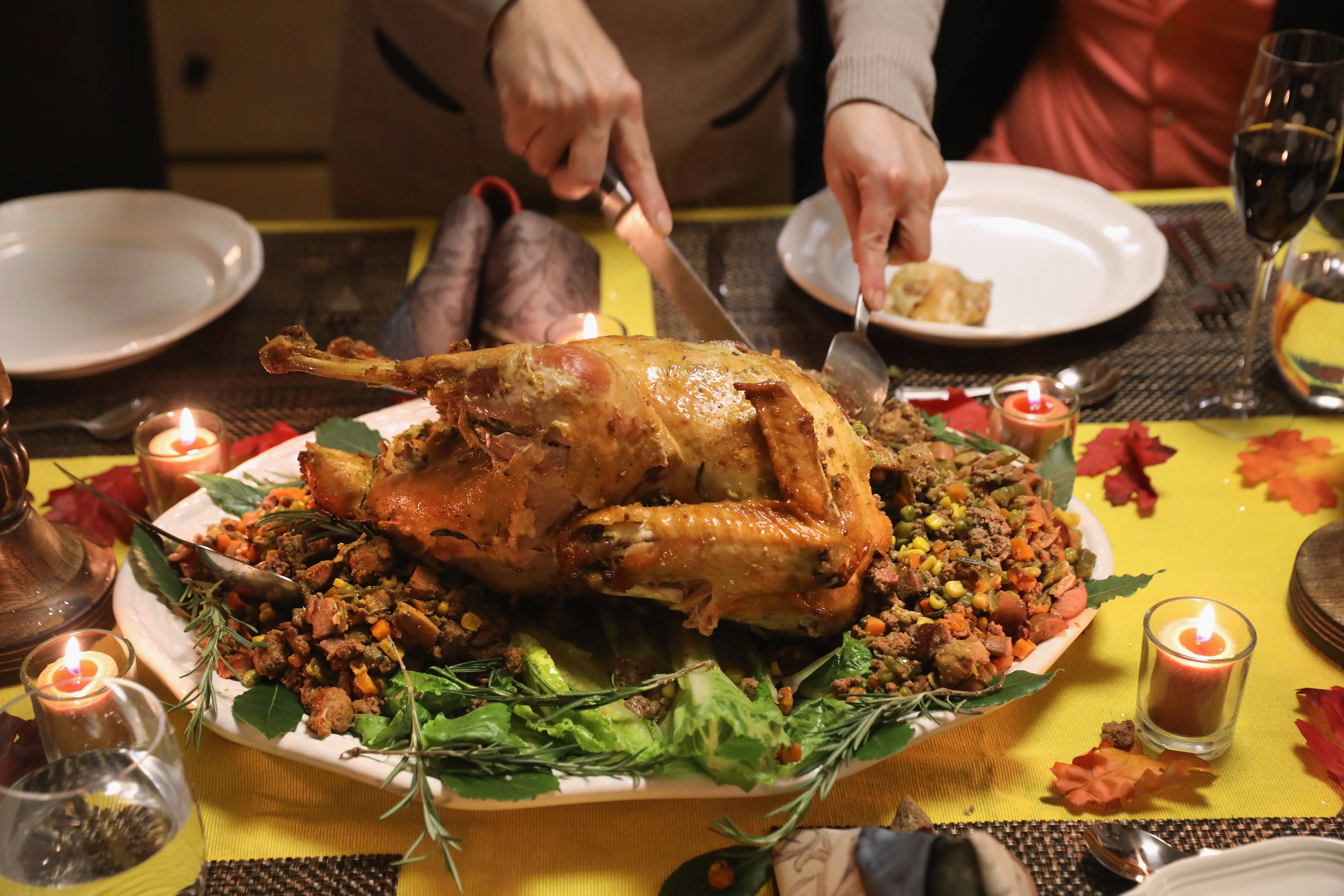Inside 7 Celebrity Thanksgiving Mishaps Fans Still Talk About  (Photo by John Moore/Getty Images)