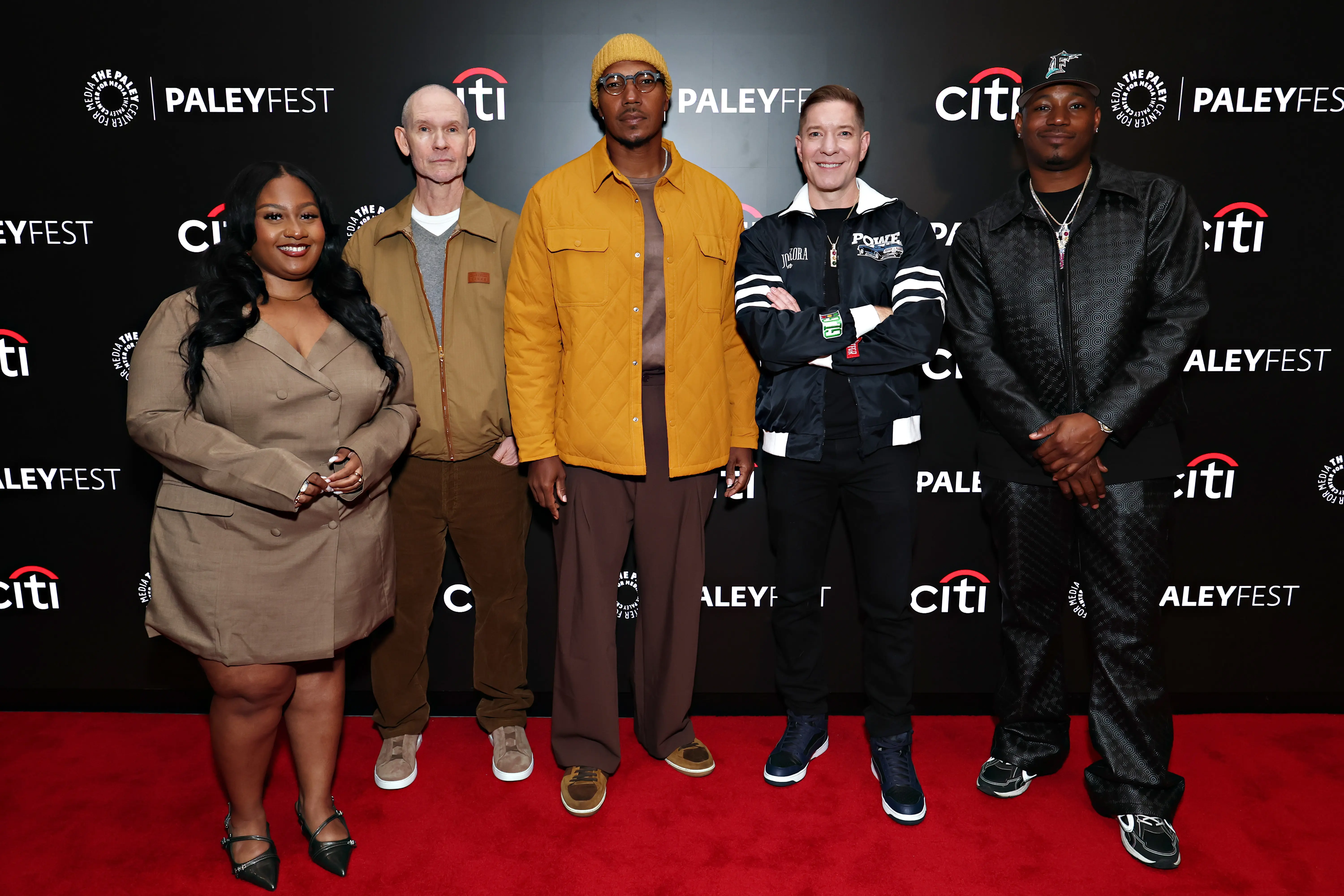 The cast Savannah M. Taylor, Gary Lennon, Isaac Keys, Joseph Sikora and Kris D. Lofton attend STARZ's "Power Book IV: Force" during PaleyFest NY 2025 at The Paley Museum on November 10, 2025 in New York City. (Photo by Cindy Ord/Getty Images)