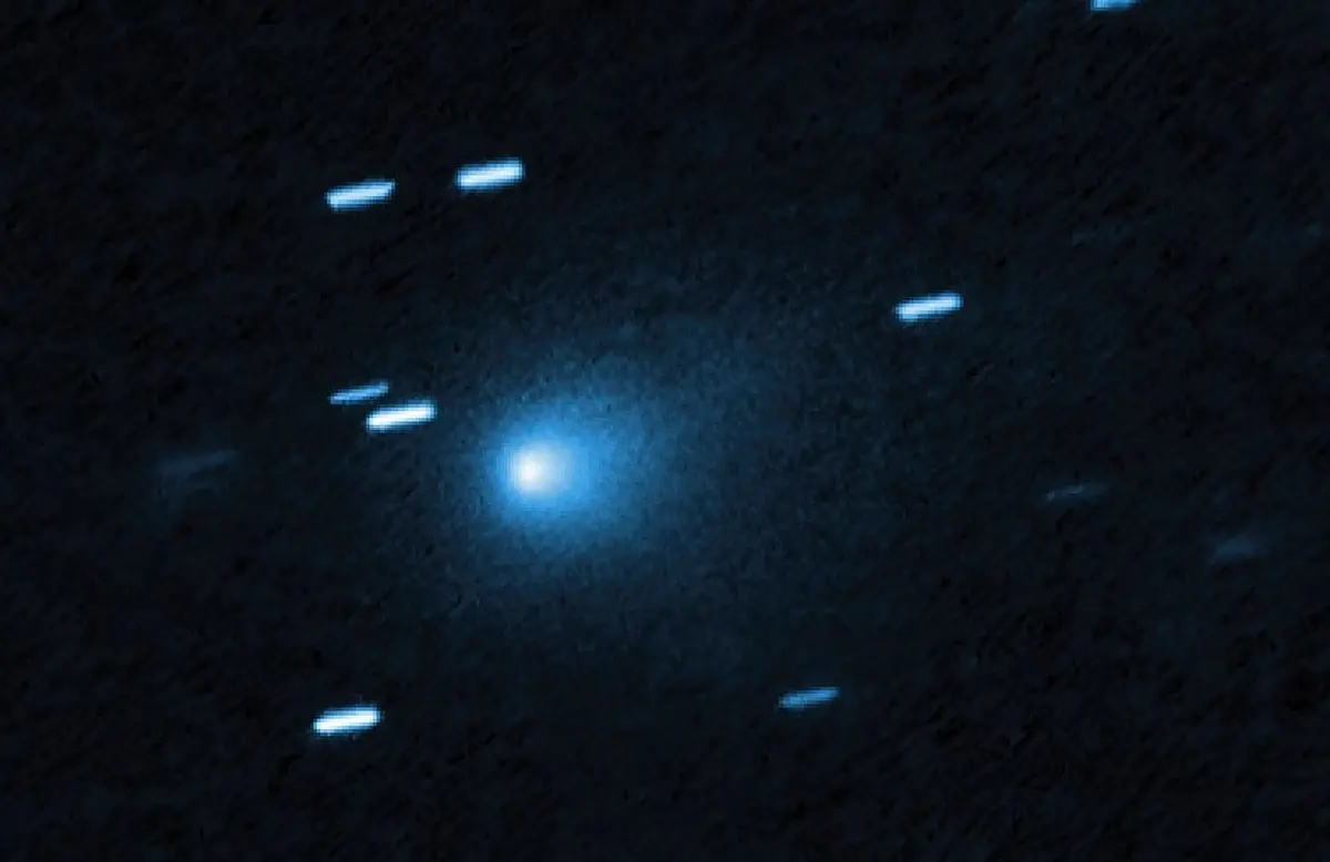 Comet 3I/ATLAS (Image via NASA)