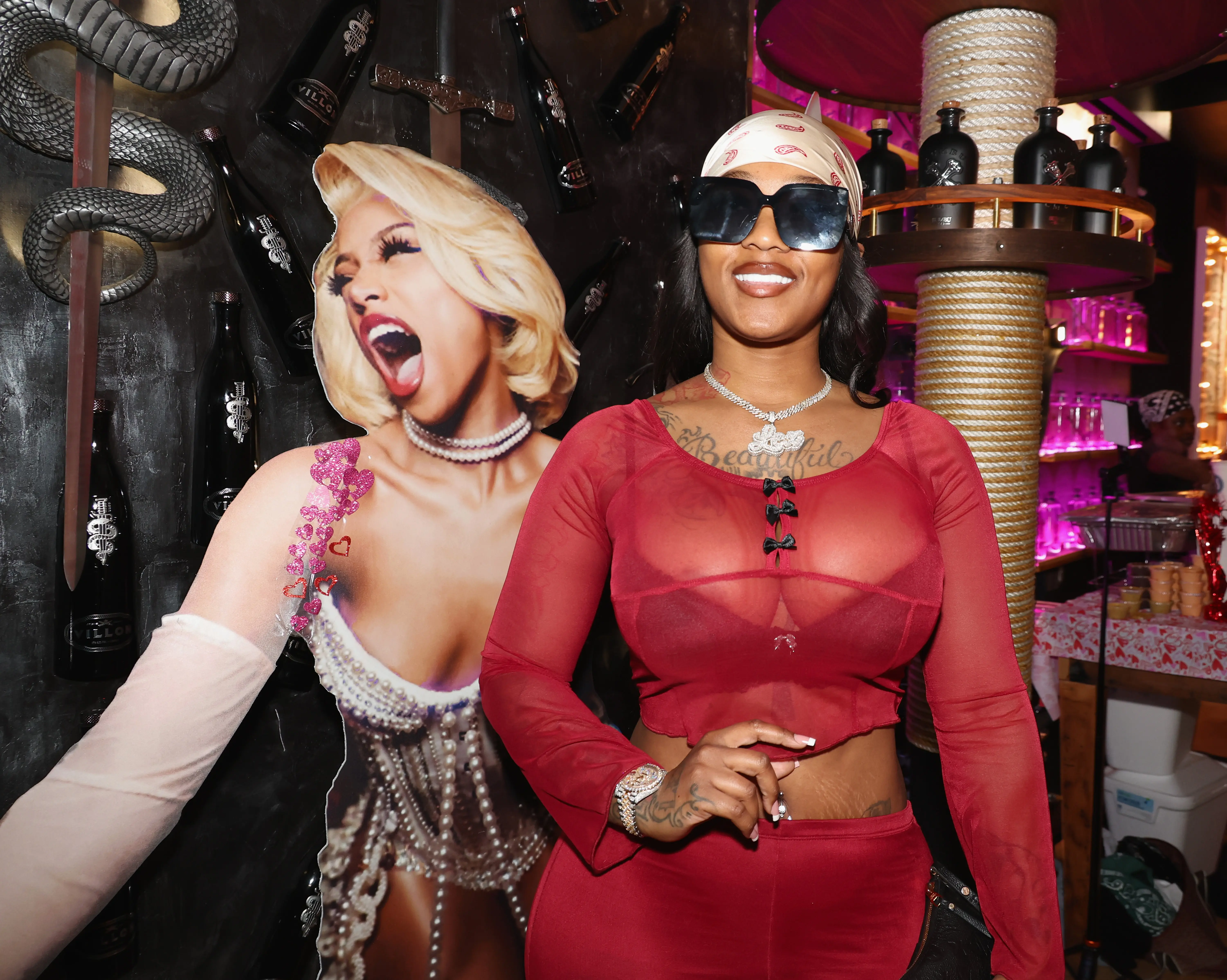 Big Lex attends The Hood Marilyn Monroe Exclusive Release Party (Image via Getty)