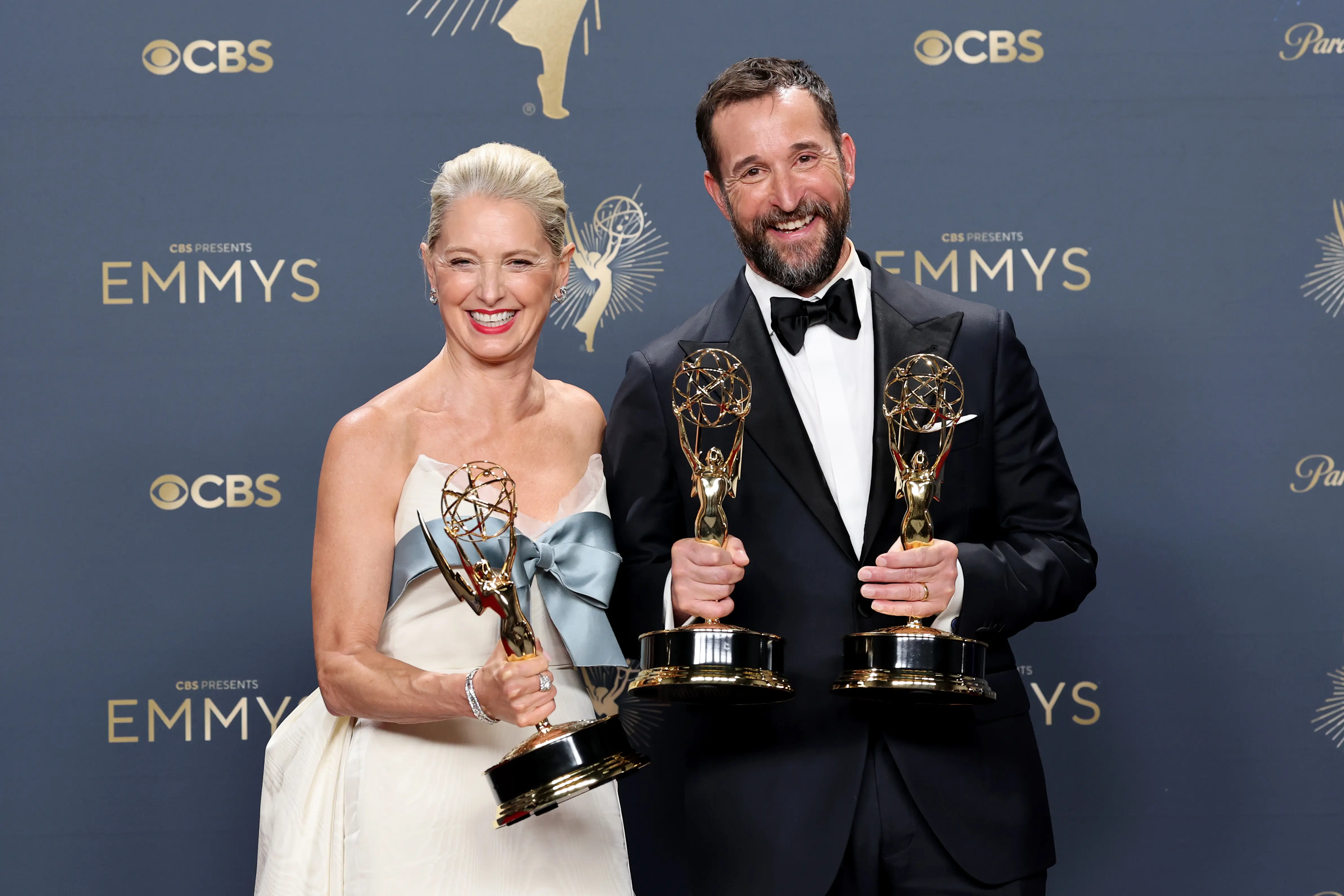 Katherine LaNasa and Noah Wyle Lead Actor in a Drama Series for The Pitt (image Via Getty)