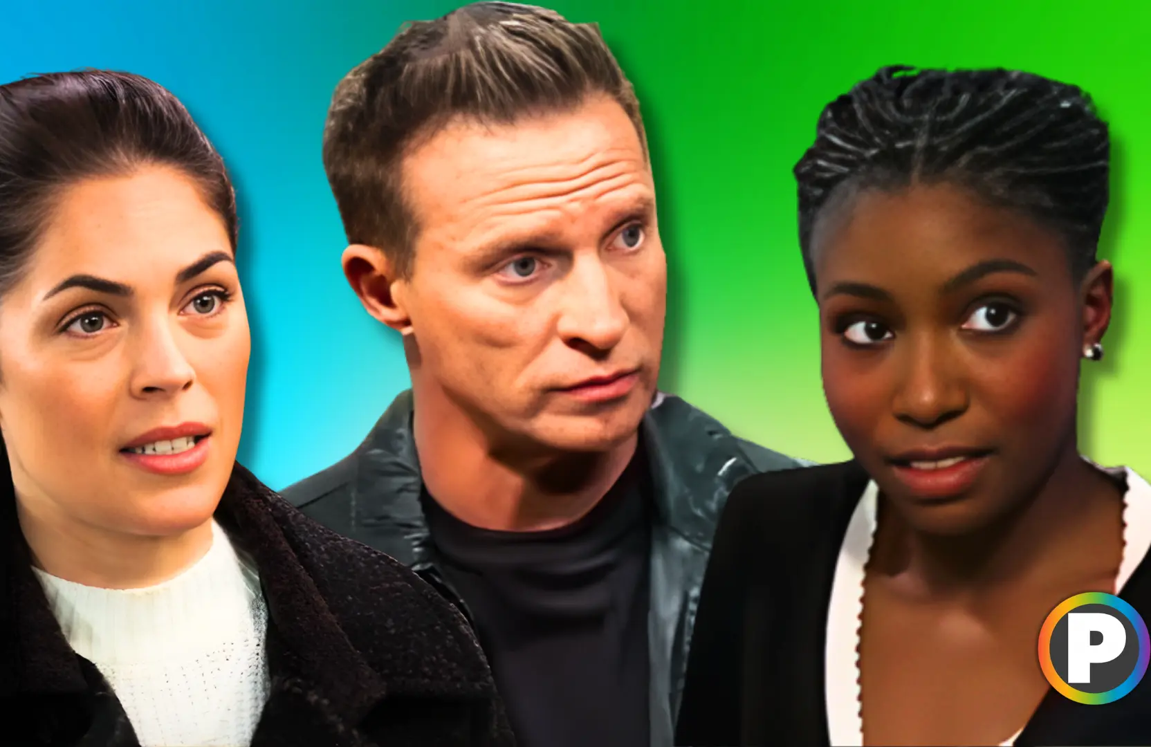 Britt, Jason and Trina from General Hospital [Custom cover edited by Primetimer. Original Images © ABC]