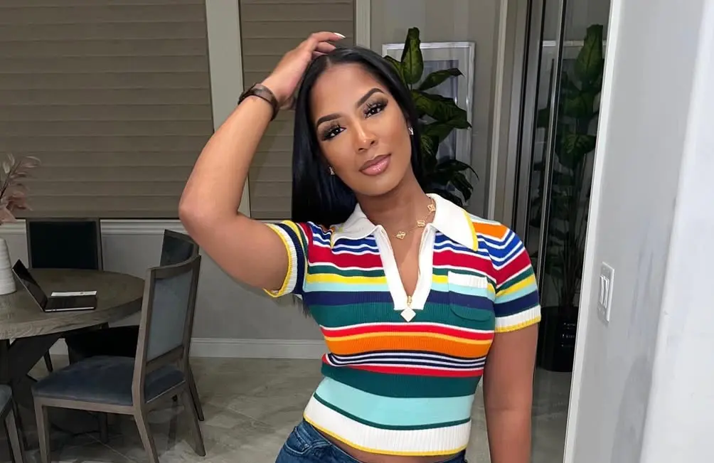 Mahogany Jones posing for a picture (Image via Instagram/@__mahogany)