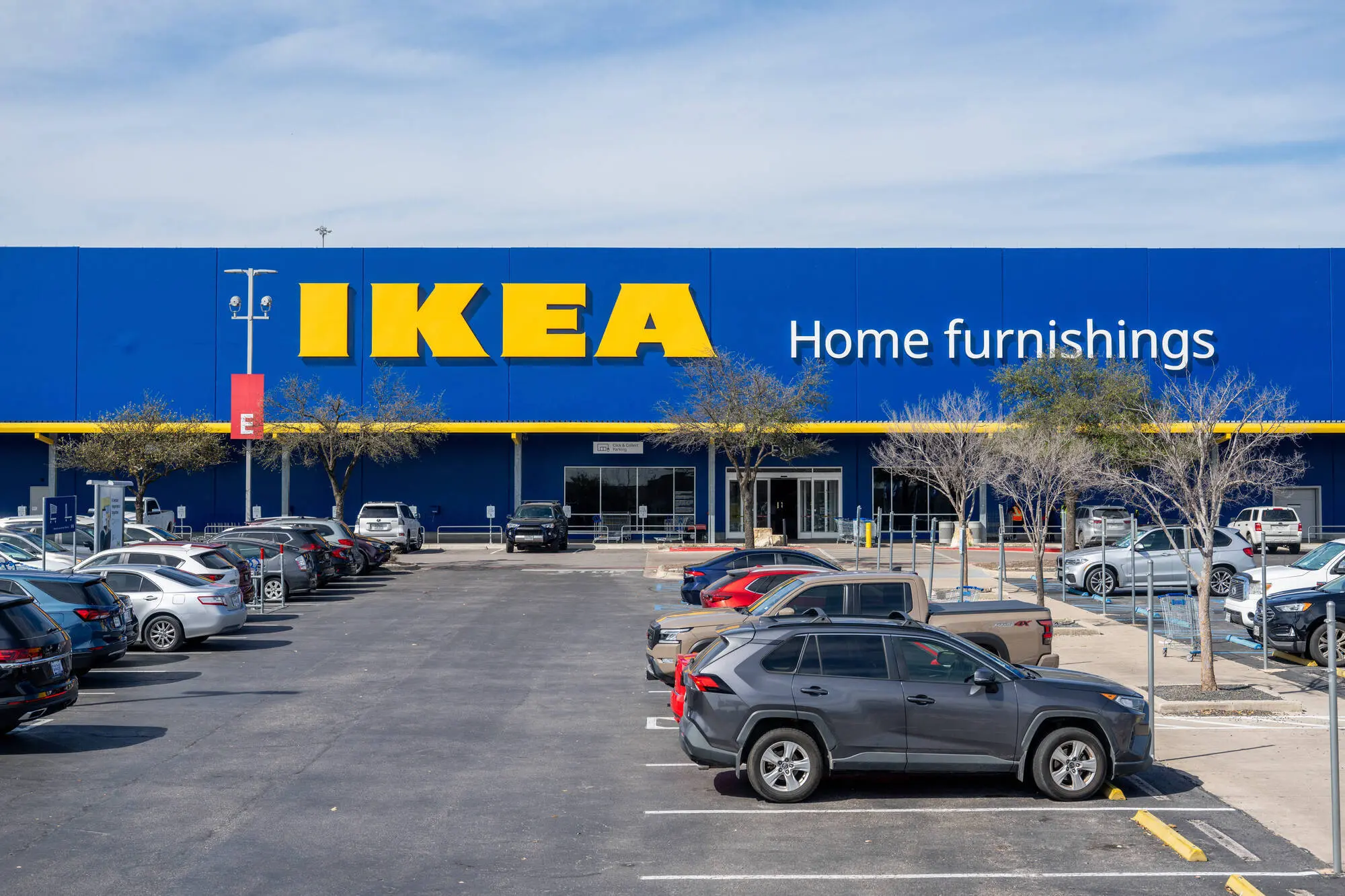 ROUND ROCK, TEXAS - FEBRUARY 26: The exterior of an Ikea furniture store is seen on February 26, 2024 in Round Rock, Texas. (Photo by Brandon Bell/Getty Images)