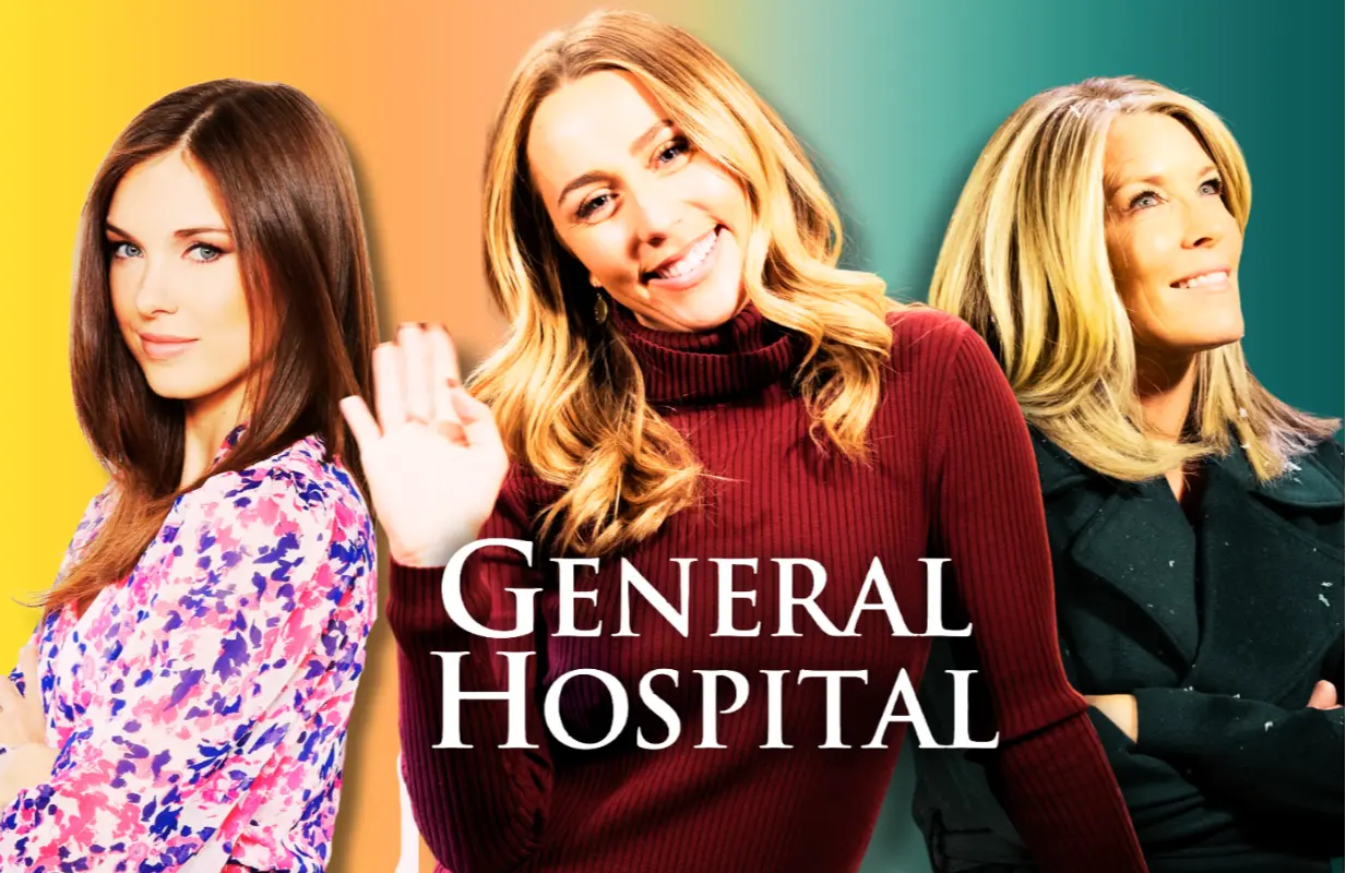Willow, Josslyn and Carly of General Hospital [Custom cover edited by Primetimer. Original Images © ABC]