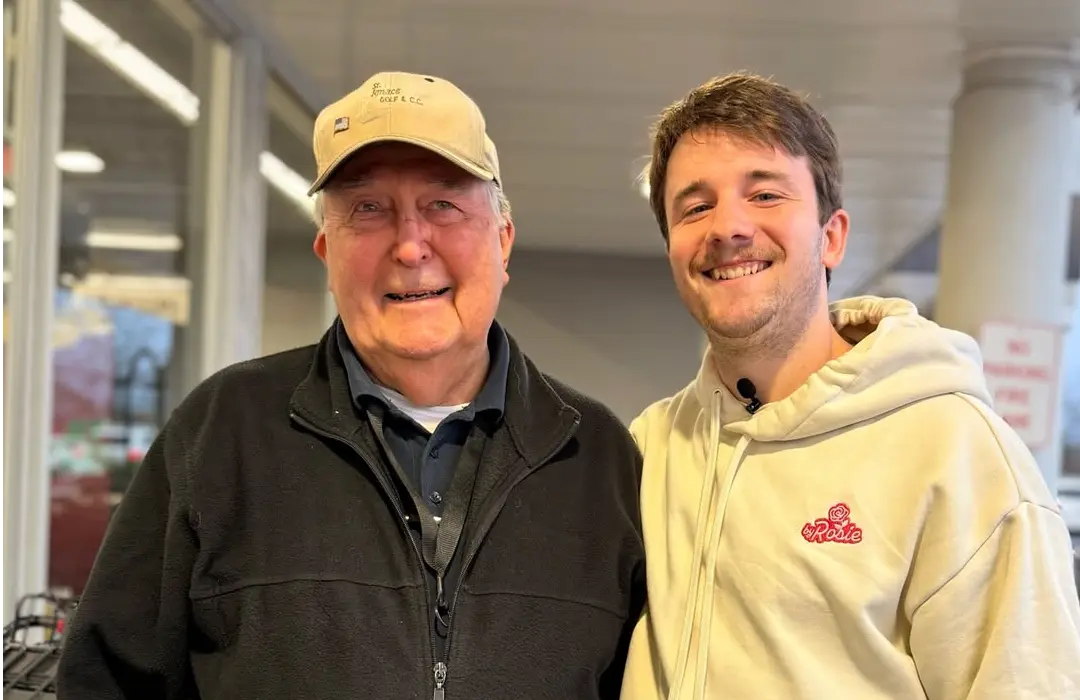 Ed Bambas with Samuel Weidenhofer (Photo: Instagram/@itssozer)