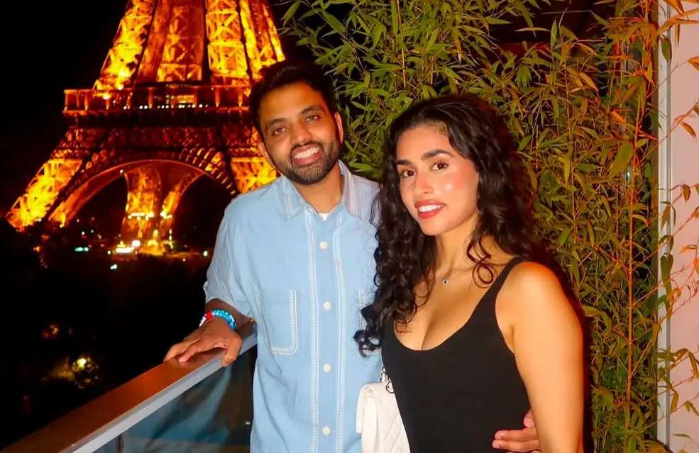 Akaash Singh and his wife Jasleen (Photo: Instagram/@thejasleensingh)