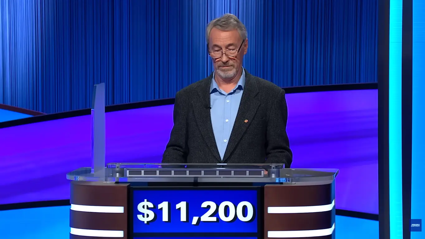 Ron Lalonde from Jeopardy! (Image via YouTube)