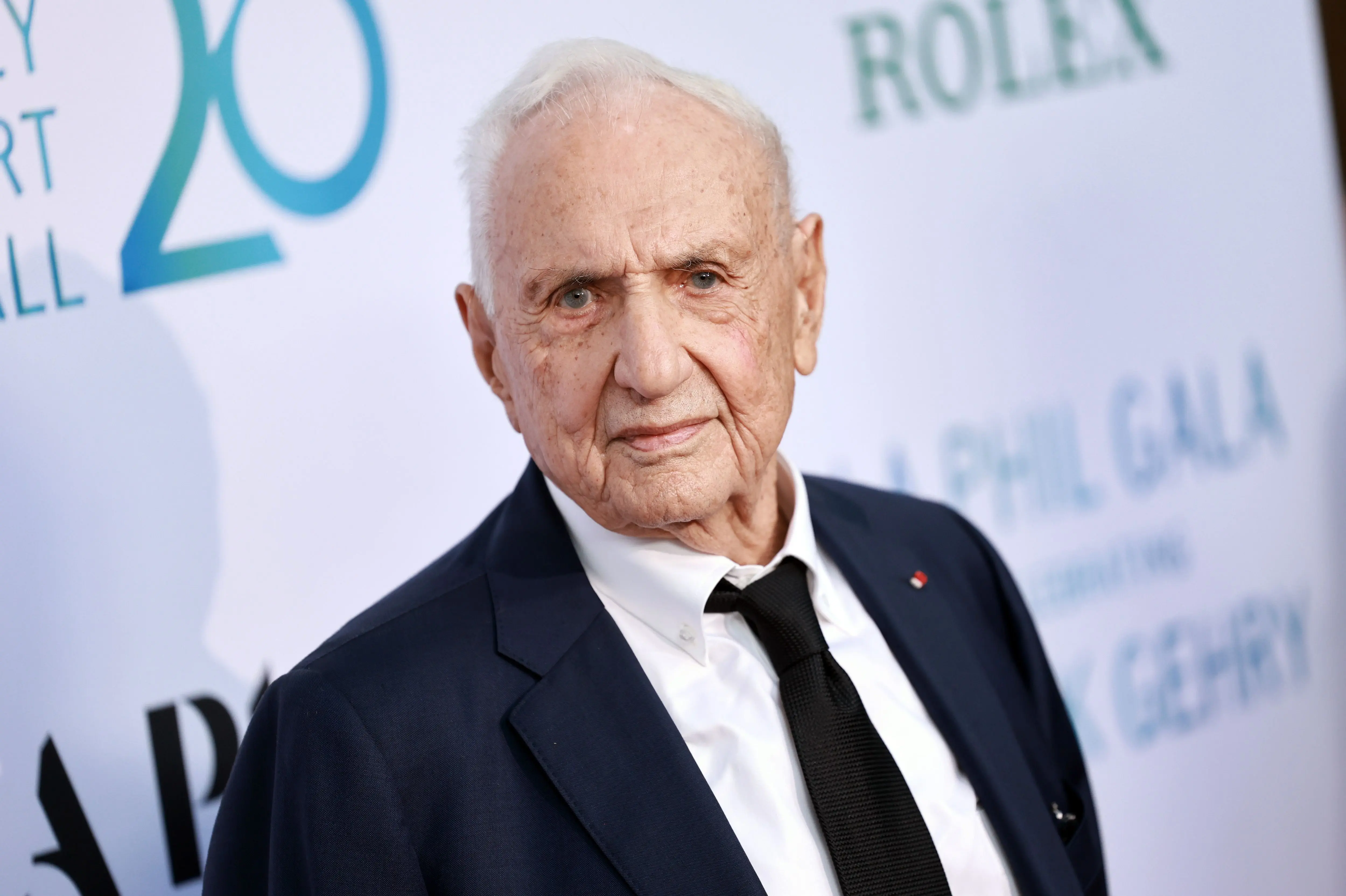 LOS ANGELES, CALIFORNIA - OCTOBER 05: Frank Gehry attends The Los Angeles Philharmonic's 20th Anniversary Gala honoring Frank Gehry at Walt Disney Concert Hall on October 05, 2023 in Los Angeles, California. (Photo by Matt Winkelmeyer/Getty Images)