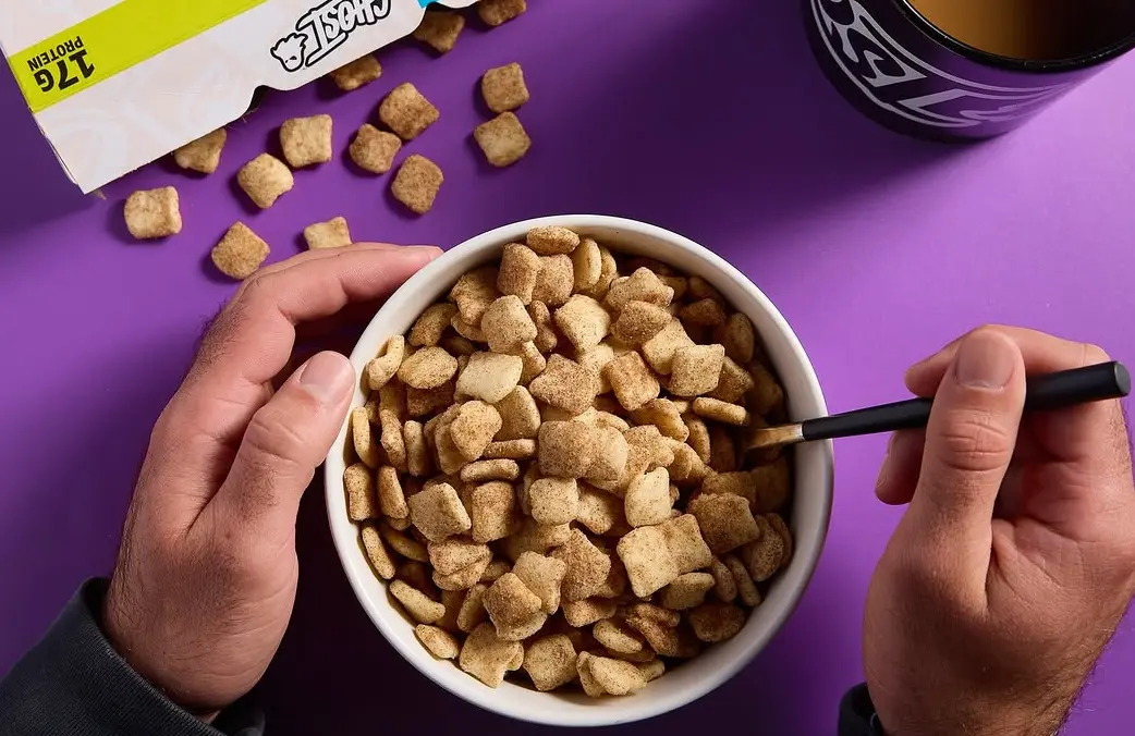 Ghost x Cinnamon Toast Crunch Protein Cereal (Image via Instagram/@ghostlifestyle)