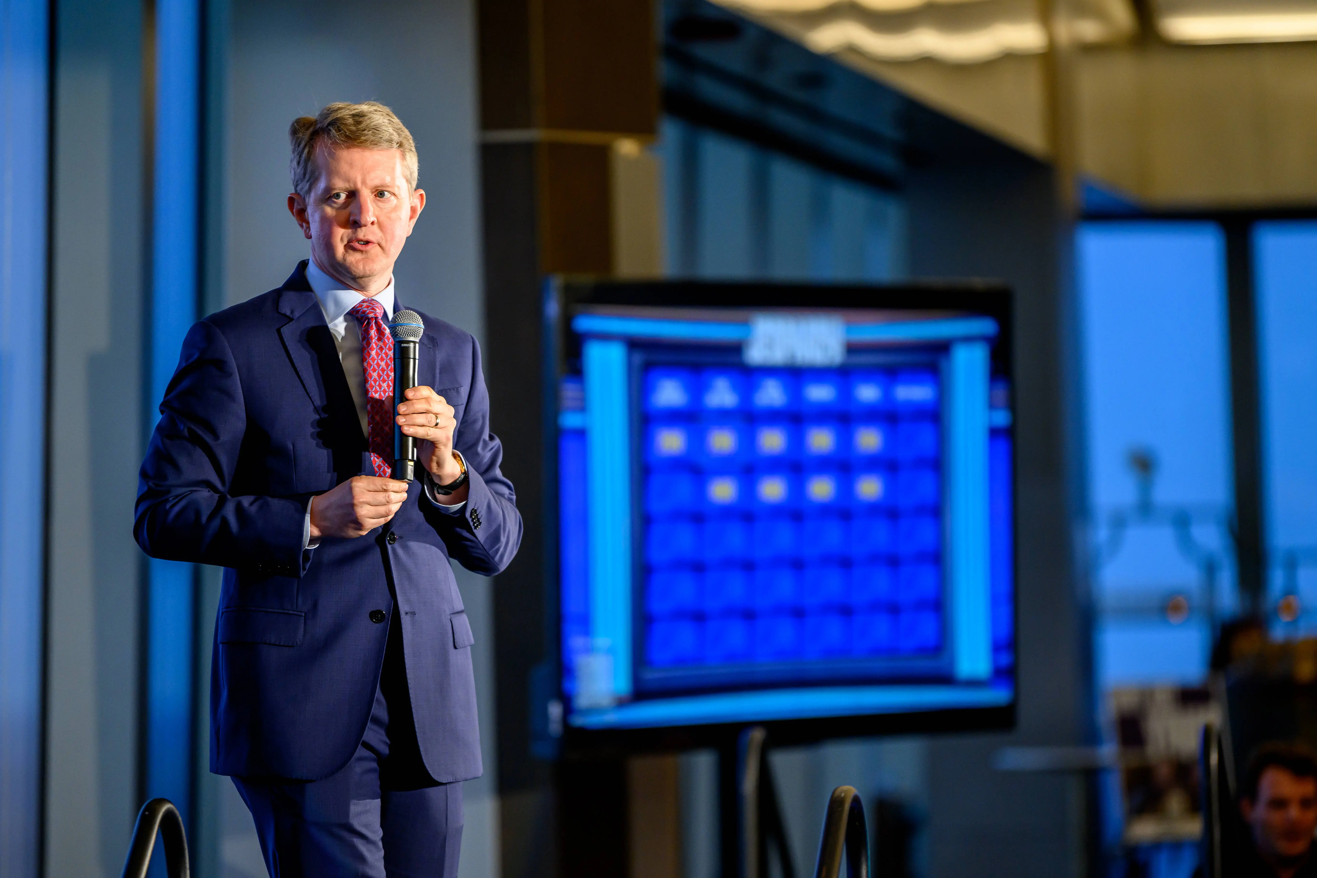 Jeopardy! host Ken Jennings (Image via Getty)