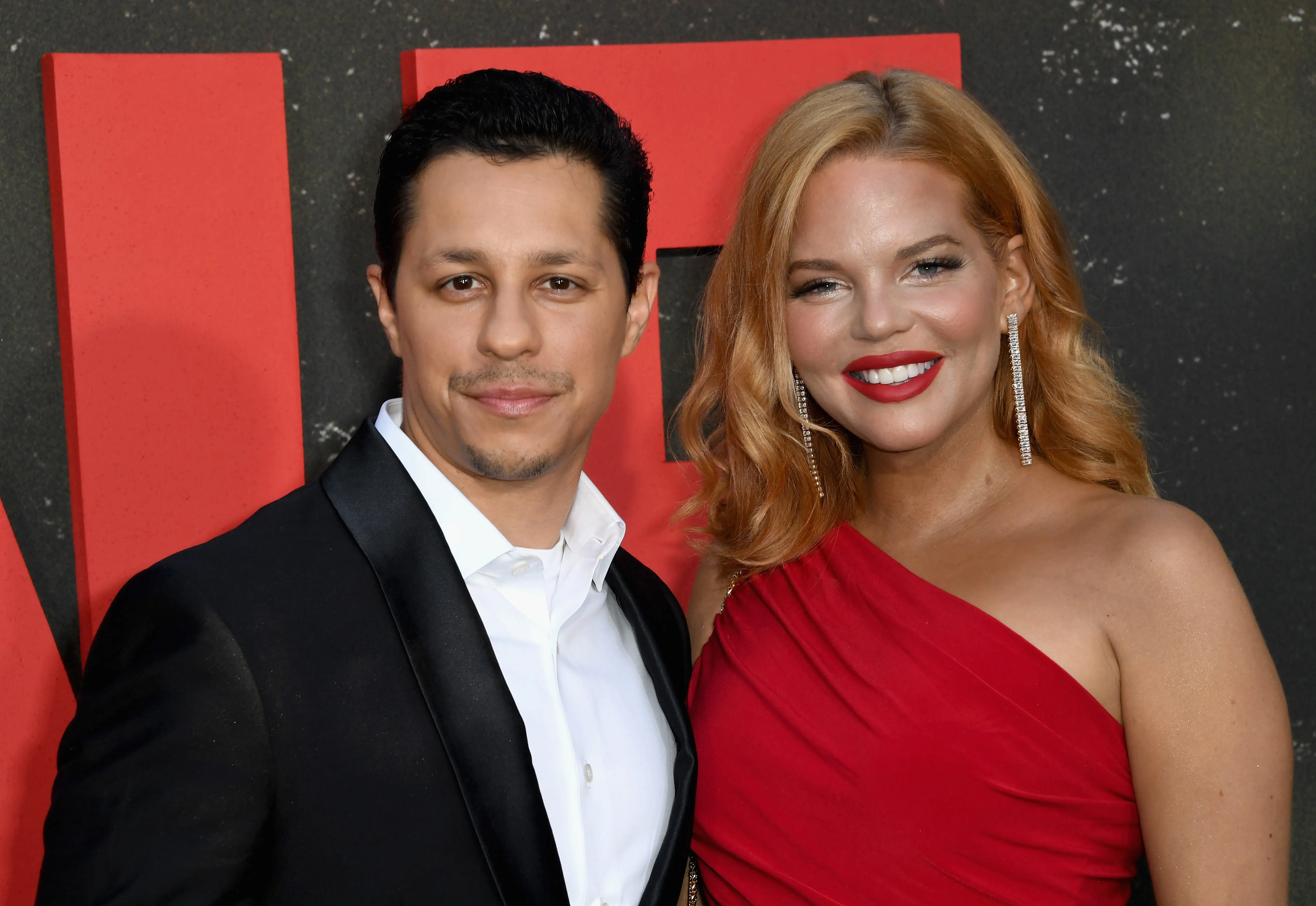 David Del Rio and Katherine Del Rio attend Universal Pictures' "The Black Phone" Los Angeles Premiere held at TCL Chinese Theatre on June 21, 2022 in Hollywood, California. (Photo by Albert L. Ortega/Getty Images)