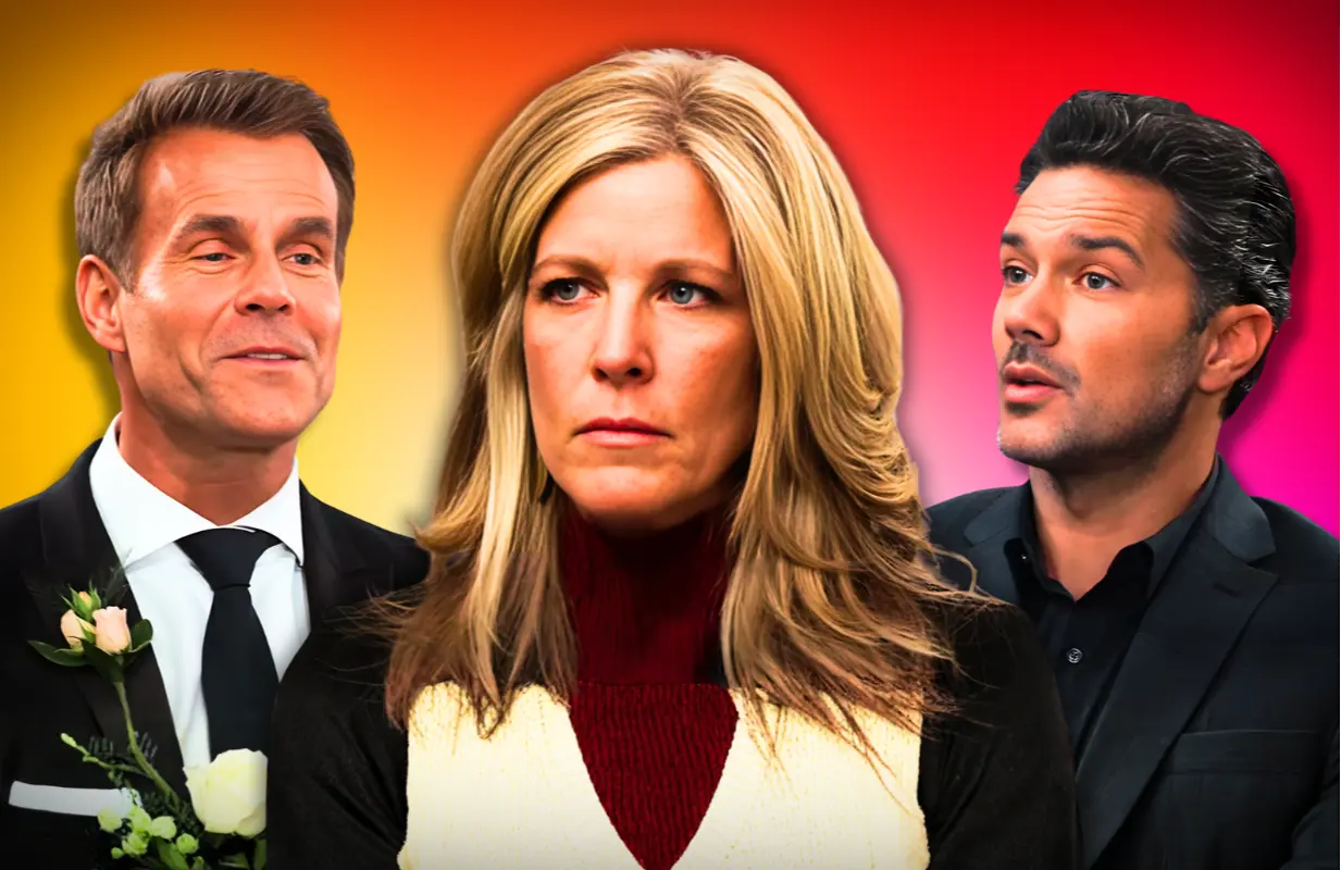 Drew, Carly and Nathan from General Hospital [Custom cover edited by Primetimer. Original Images © ABC]