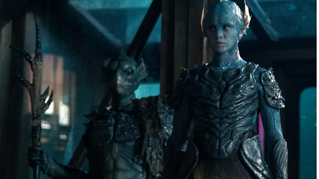 Gugu Mbatha-Raw as Salt in The War Between the Land and the Sea (Image via Instagram/@thewarbetweentv)