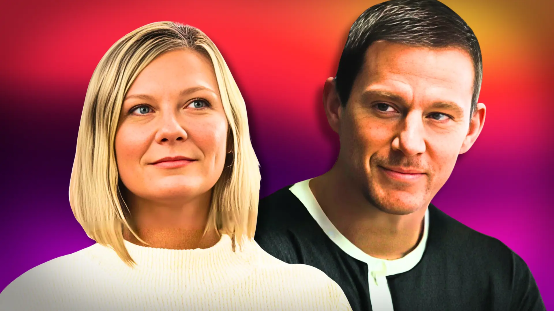 Kirsten Dunst and Channing Tatum in Roofman (Custom cover edited by Primetimer, Original Image ©️ Paramount Pictures)