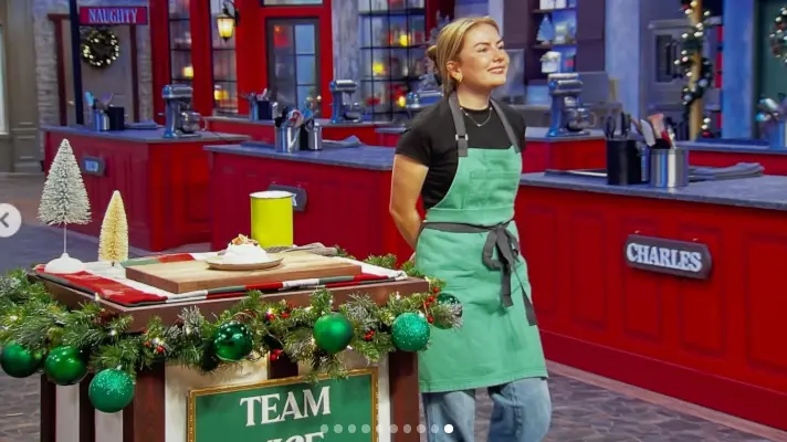 Violet Zoner from Holiday Baking Championship season 12 (Image via Instagram/ @violetbakestoomuch)