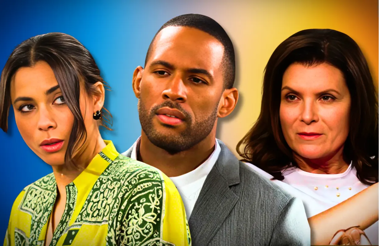 Daphne, Carter and Sheila of The Bold and the Beautiful [Custom cover edited by Primetimer. Original Images © CBS]