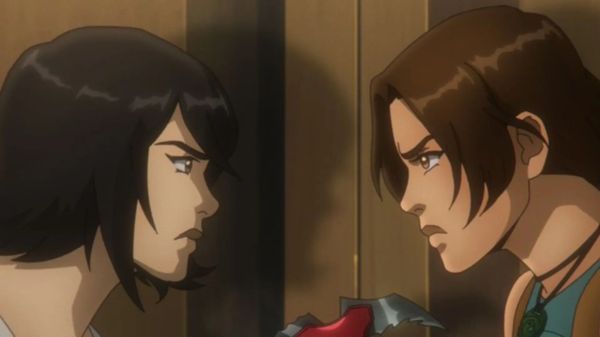 A scene from Tomb Raider: The Legend of Lara Croft season 1 (Image via X/@Netflix)