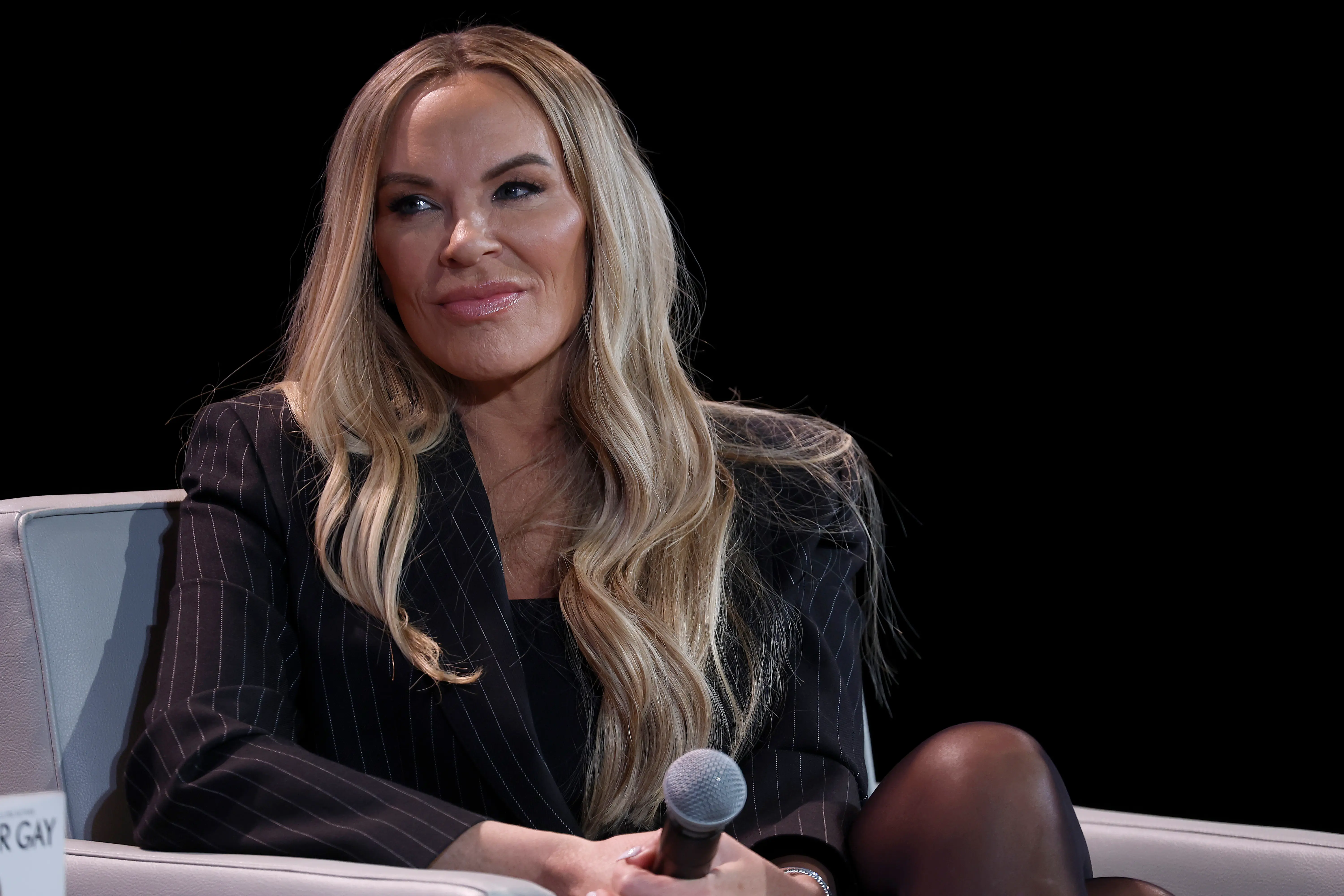 The Real Housewives of Salt Lake City's Heather Gay attends a conversation about the book "Good Time Girl" with Heather Gay and Brynn Whitfield at Trevor Day School on December 04, 2024 in New York City (Image via Getty)