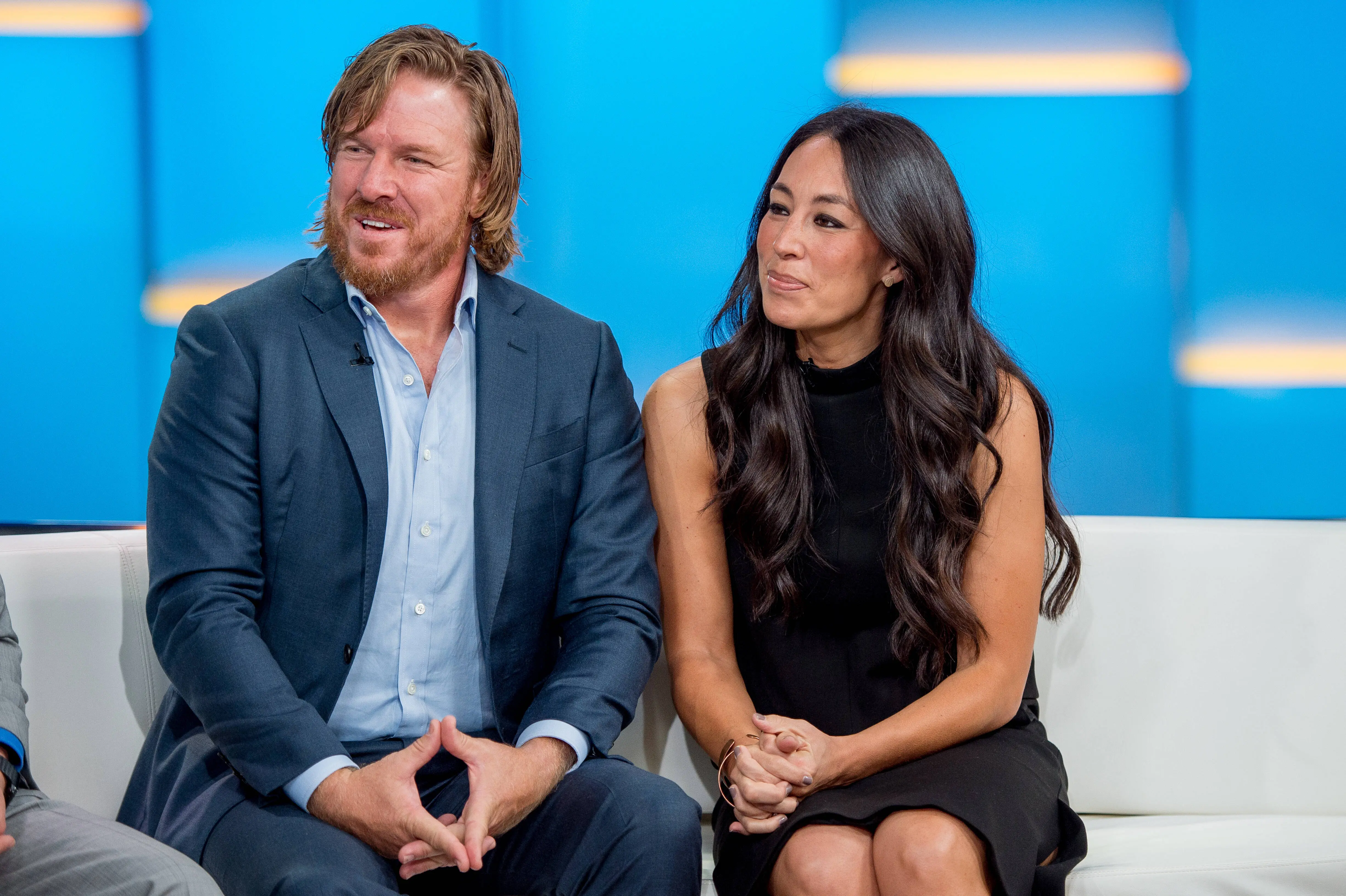 Chip and Joanna Gaines visit "Fox &amp; Friends" to discuss the book 'Capital Gaines' and the ending of the show 'Fixerupper' at Fox News Studios on October 18, 2017 in New York City (Image via Getty)