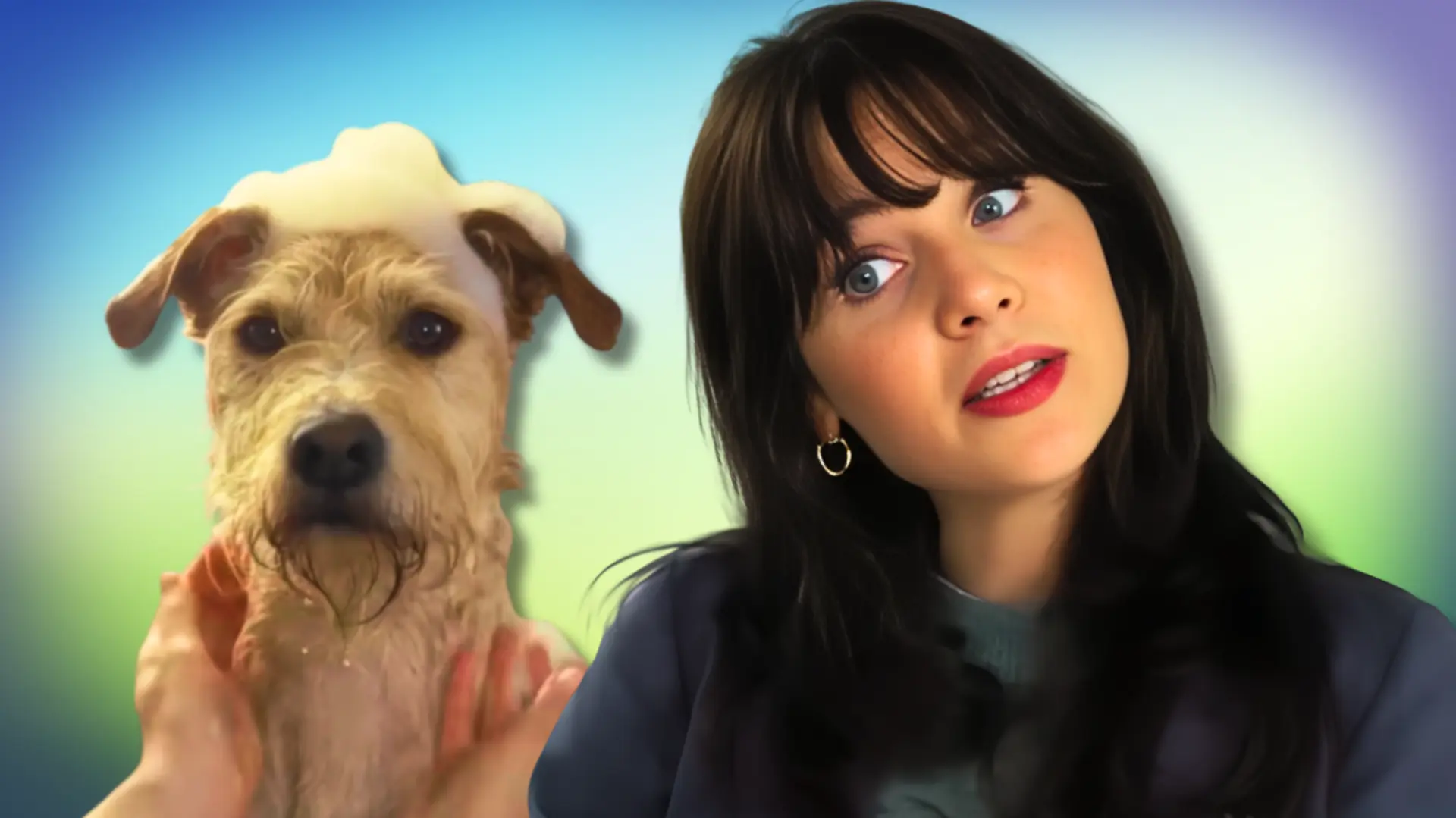 Zooey Deschanel in Merv (Custom cover edited by Primetimer, Original Image ©️Prime Video)