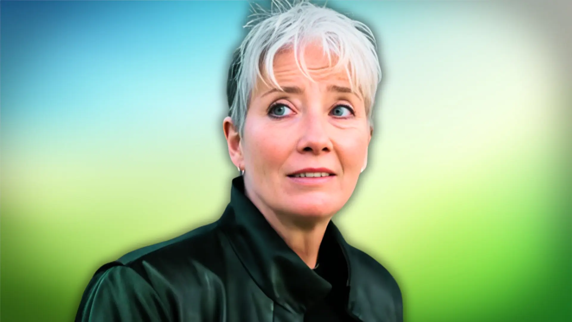 Emma Thompson in ‘Down Cemetery Road’ (Custom cover edited by PRIMETIMER, Original Image [Facebook/Apple TV])